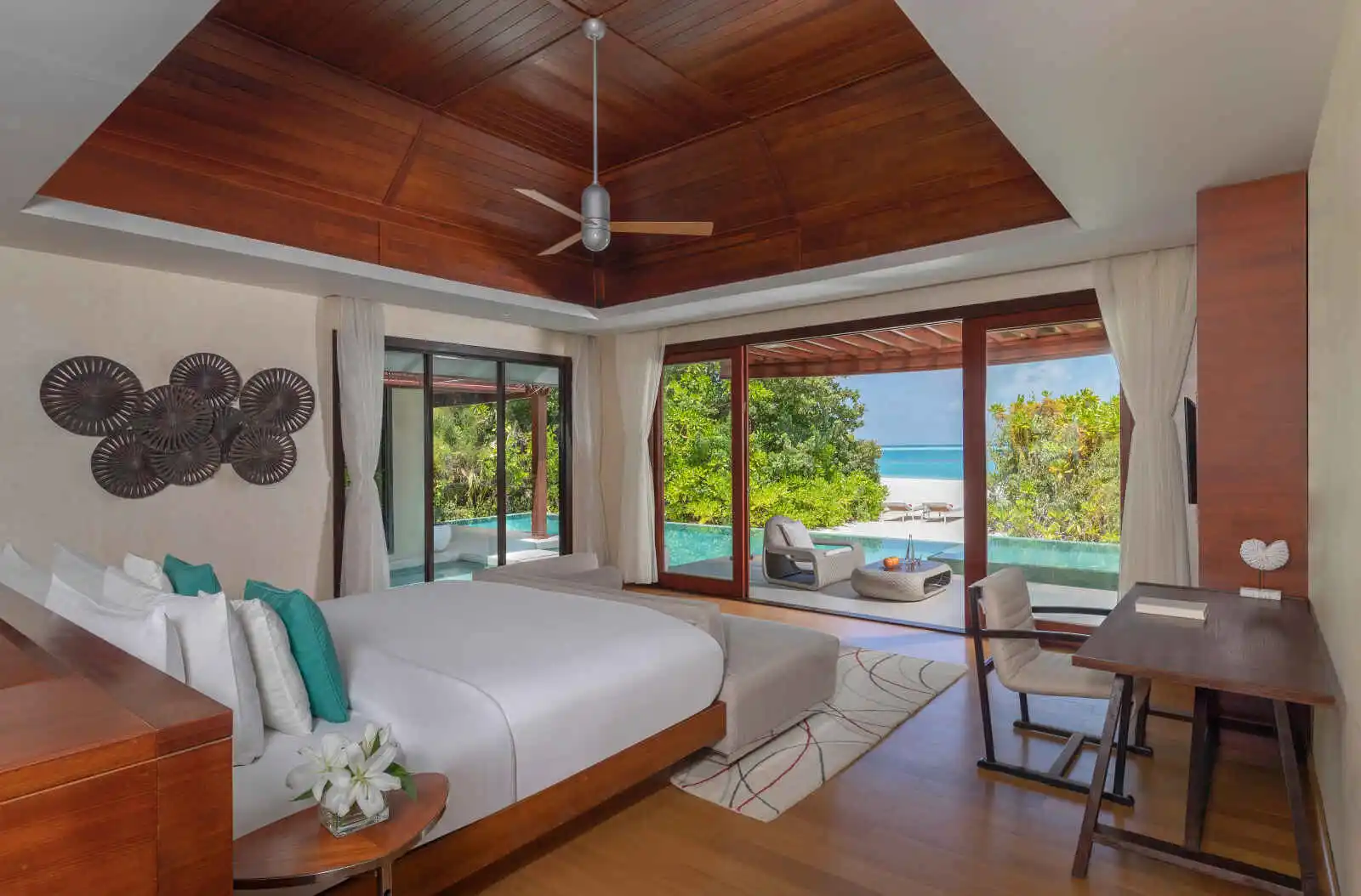 Image Pavillon plage 1 chambre avec piscine