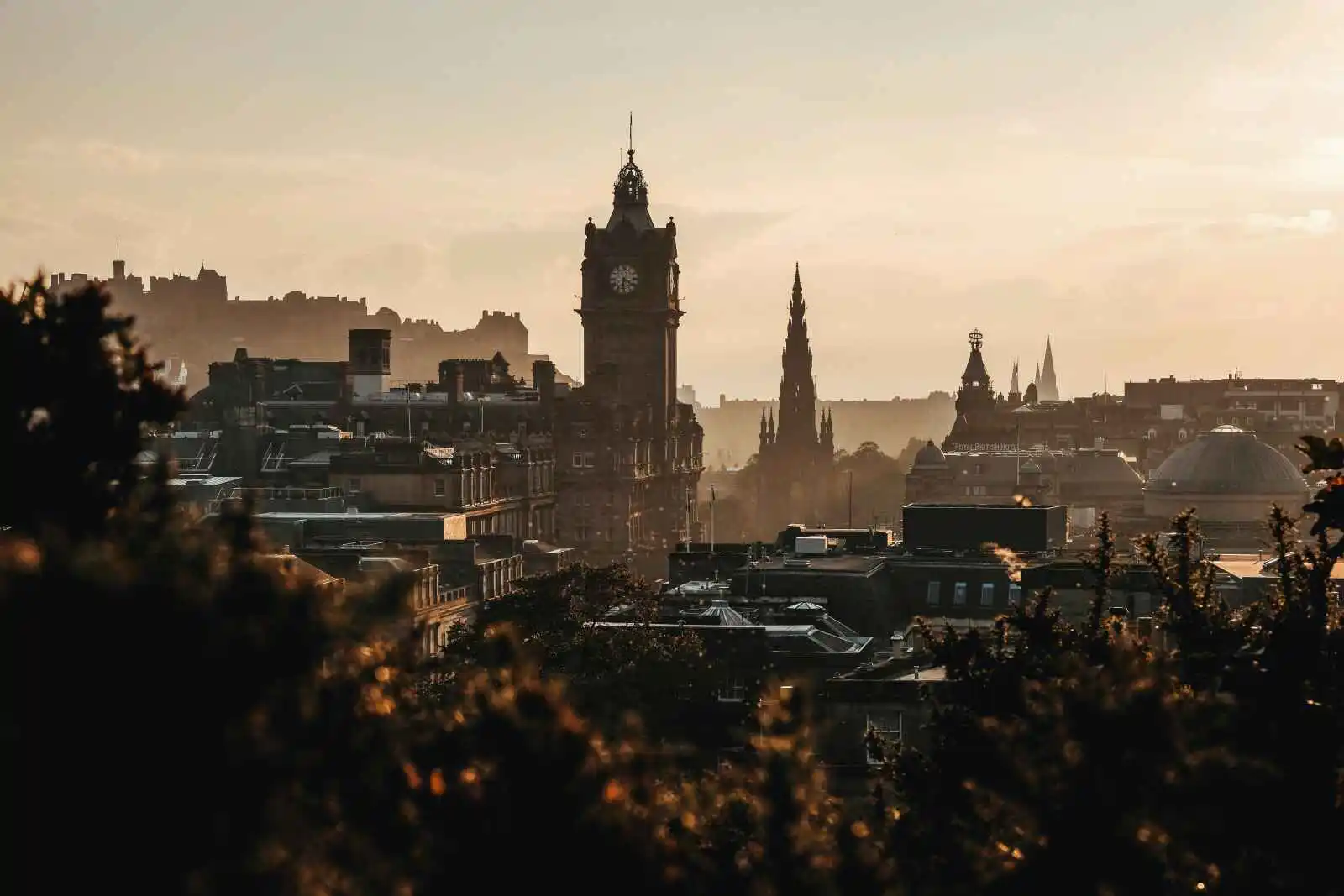 Vue sur Edimbourg, Ecosse