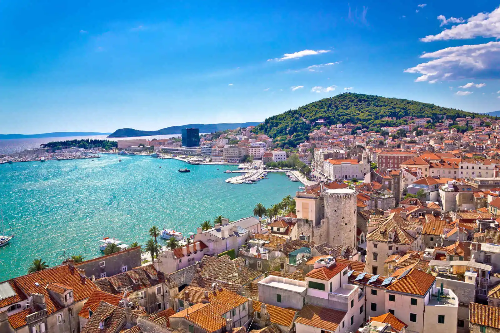 Split, Dalmatie, Croatie