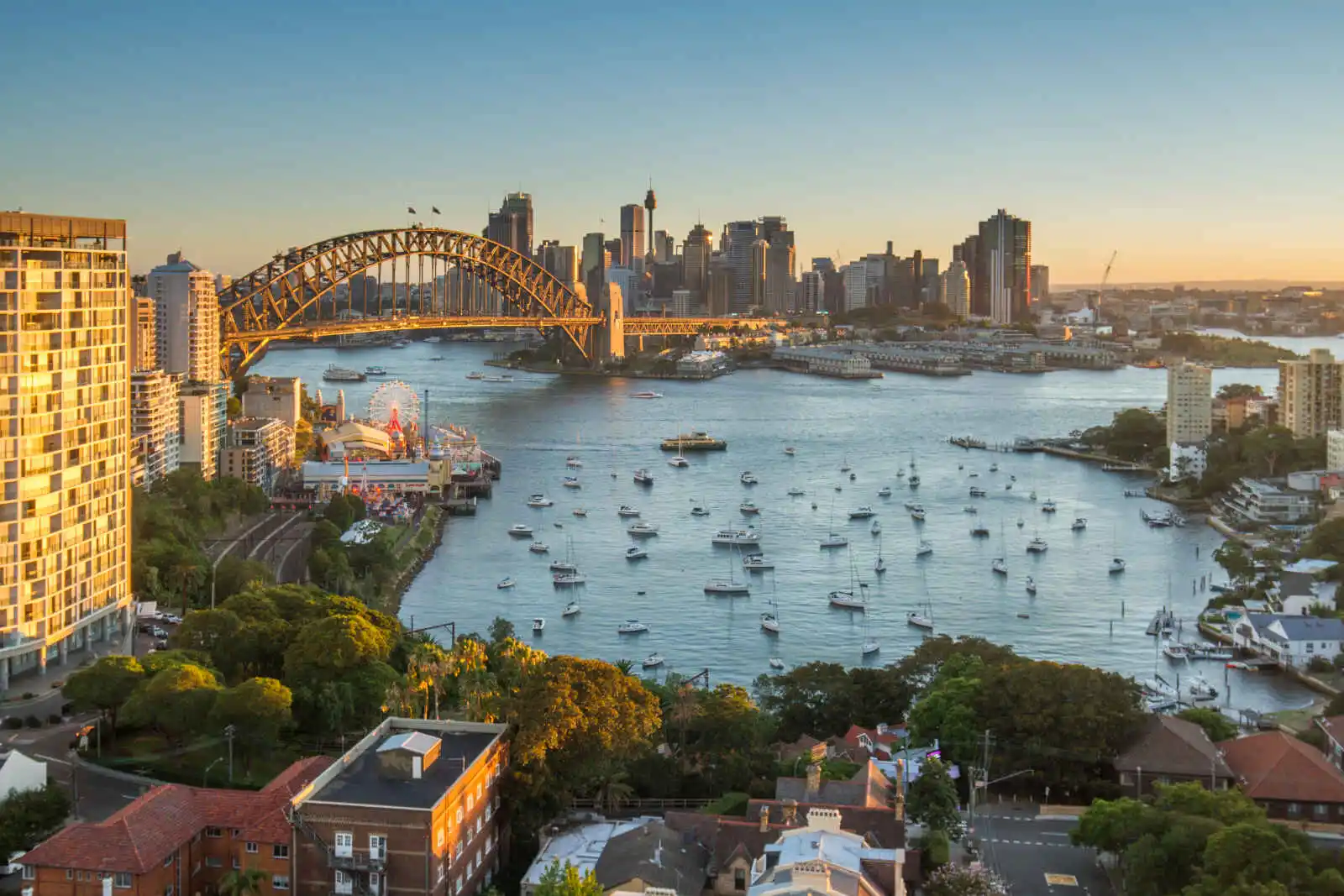 Vue sur Sydney, Australie