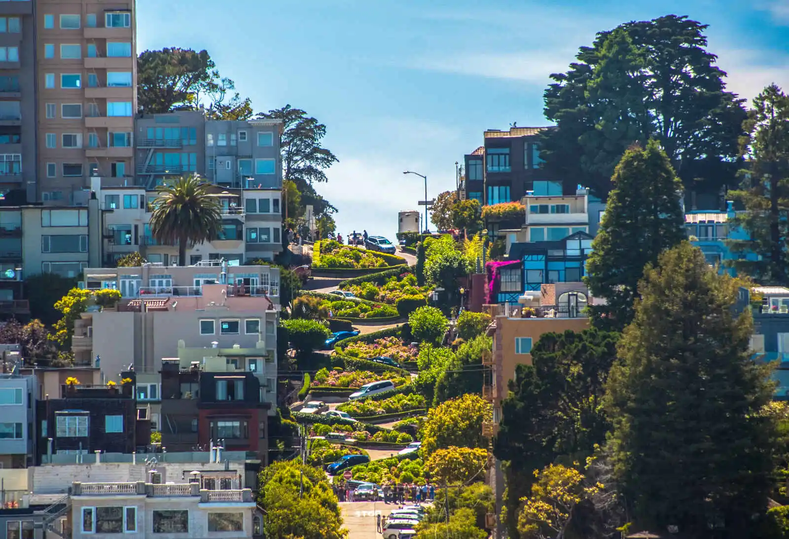 Lombard Street, San Francisco, Californie