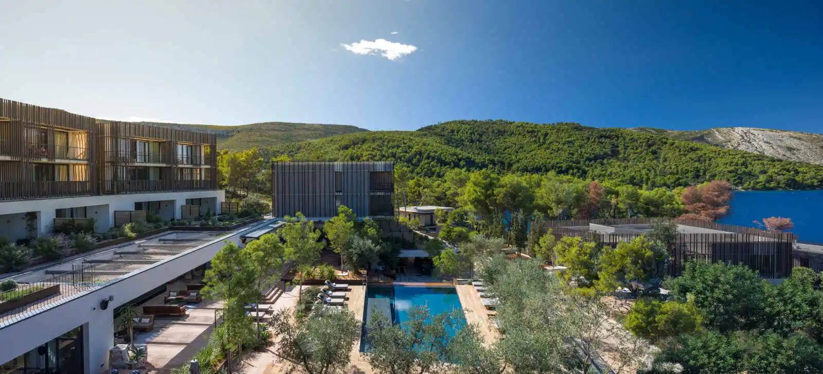 Vue extérieure de l'hôtel, Maslina Resort