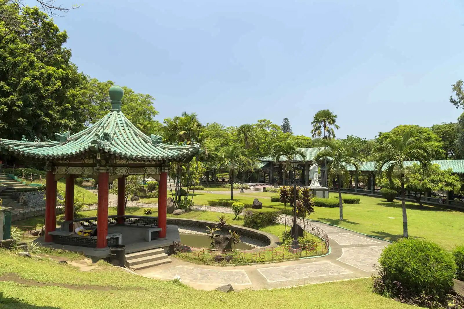 Jardin chinois du parc Rizal, Manille, Philippines