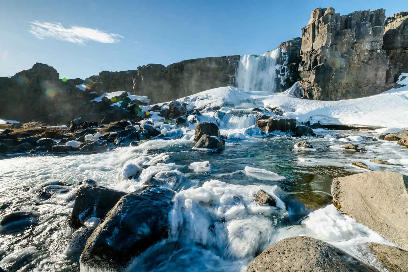 Évasion islandaise en hiver - Hôtel Klettur 4 *