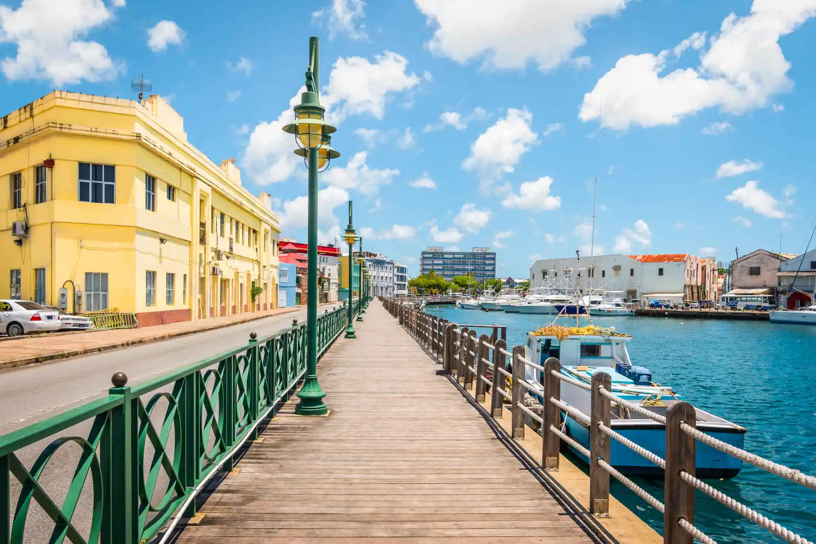 Promenade, Marina de Bridgetown, La Barbade