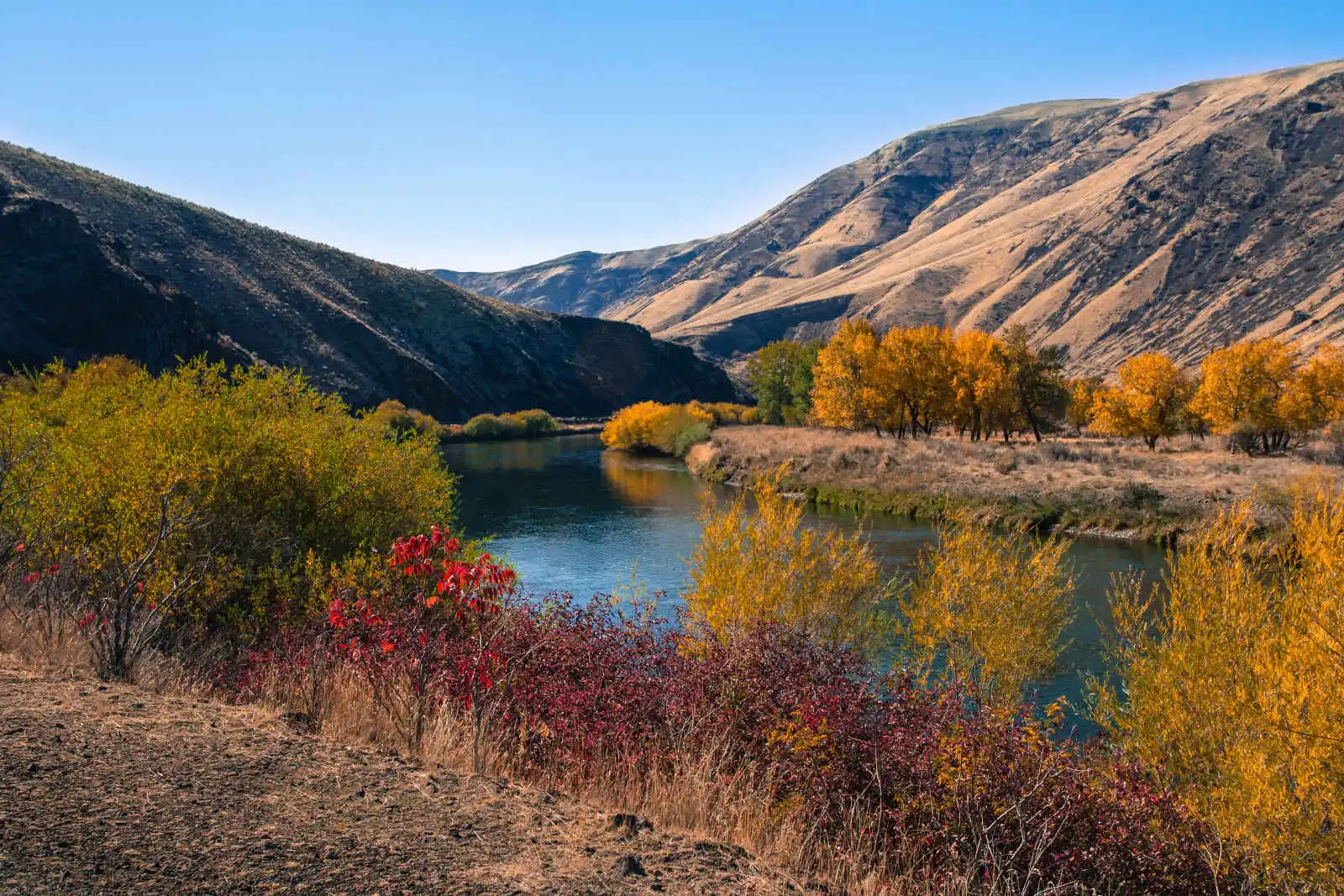 Yakima Canyon, Washington, États-Unis