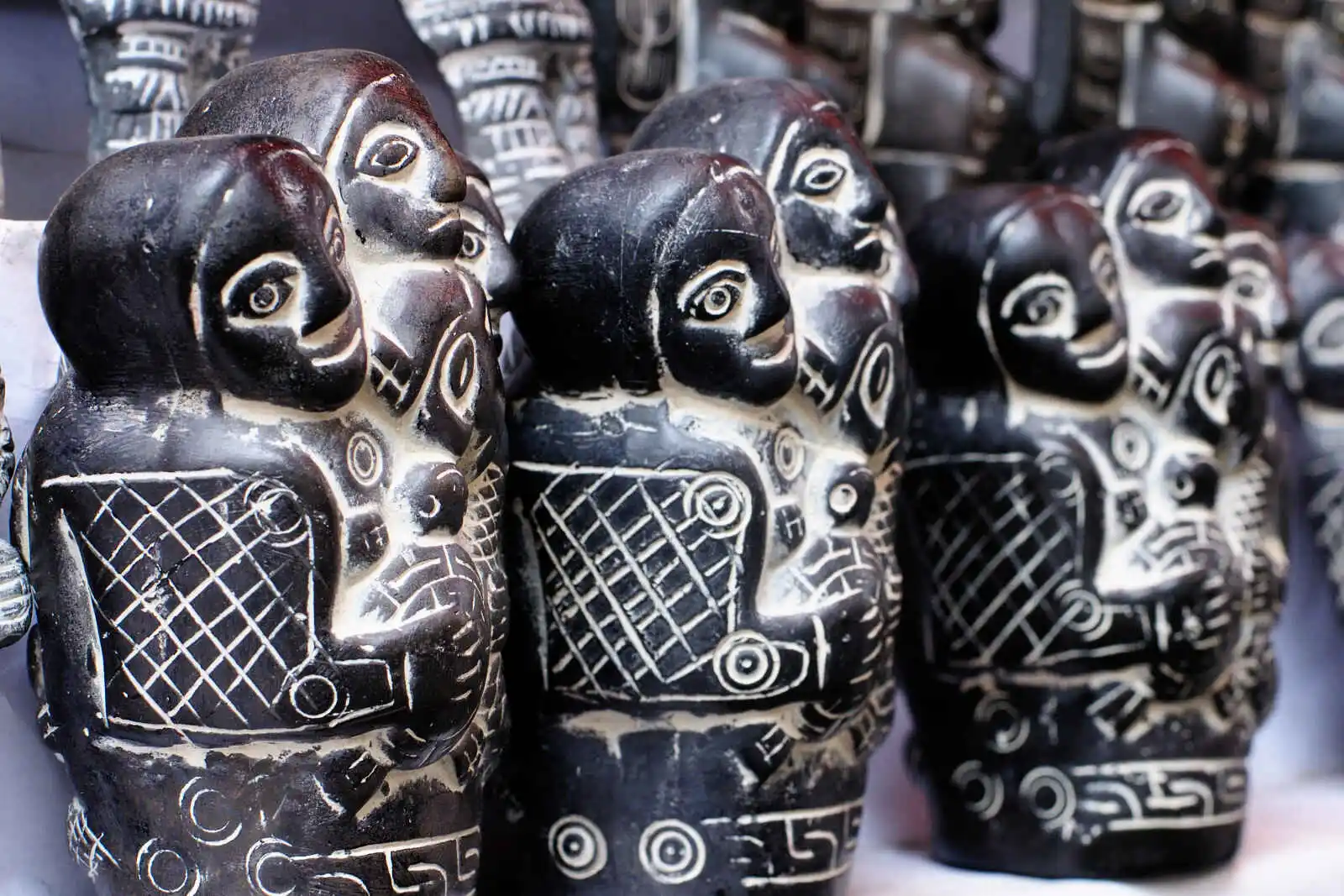 Talismans traditionnels, marché des sorcières, La Paz, Bolivie