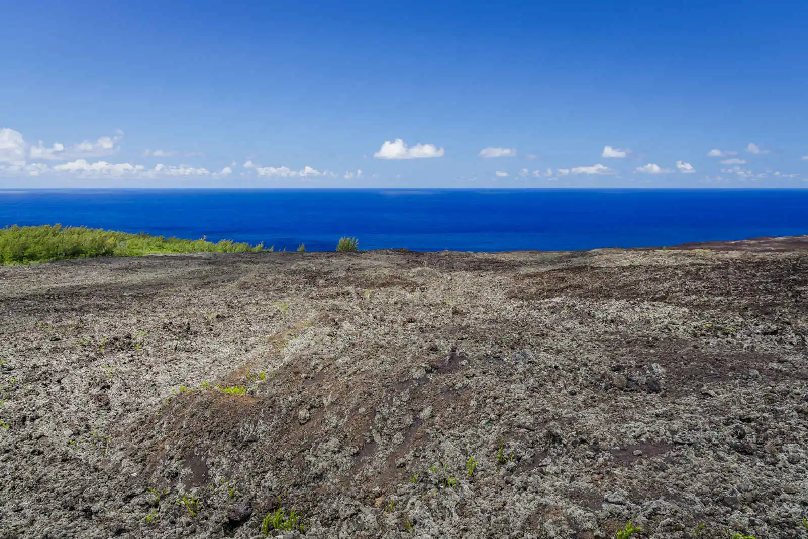 Coulée de lave, Le Grand Brûlé, La Réunion