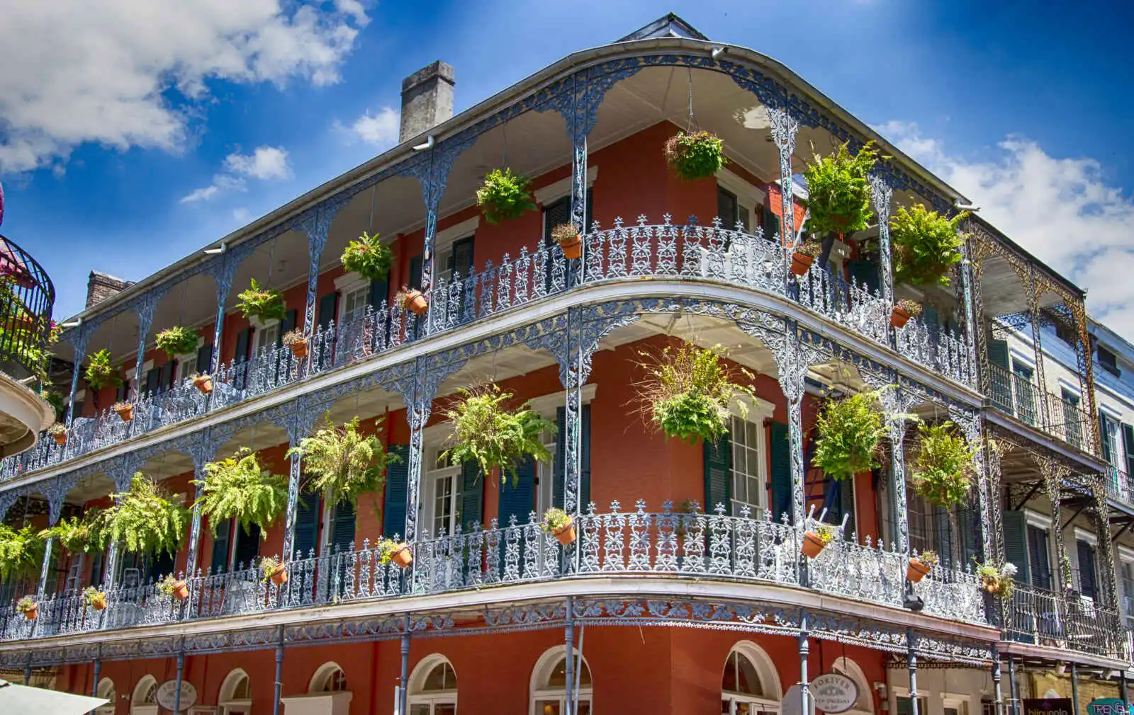 Vieux bâtiment, La Nouvelle-Orléans, Louisiane, États-Unis