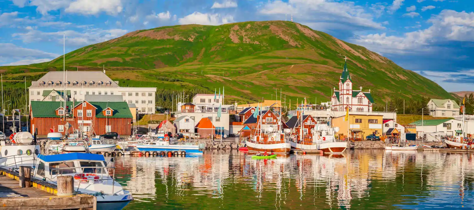Port, Husavik, Islande