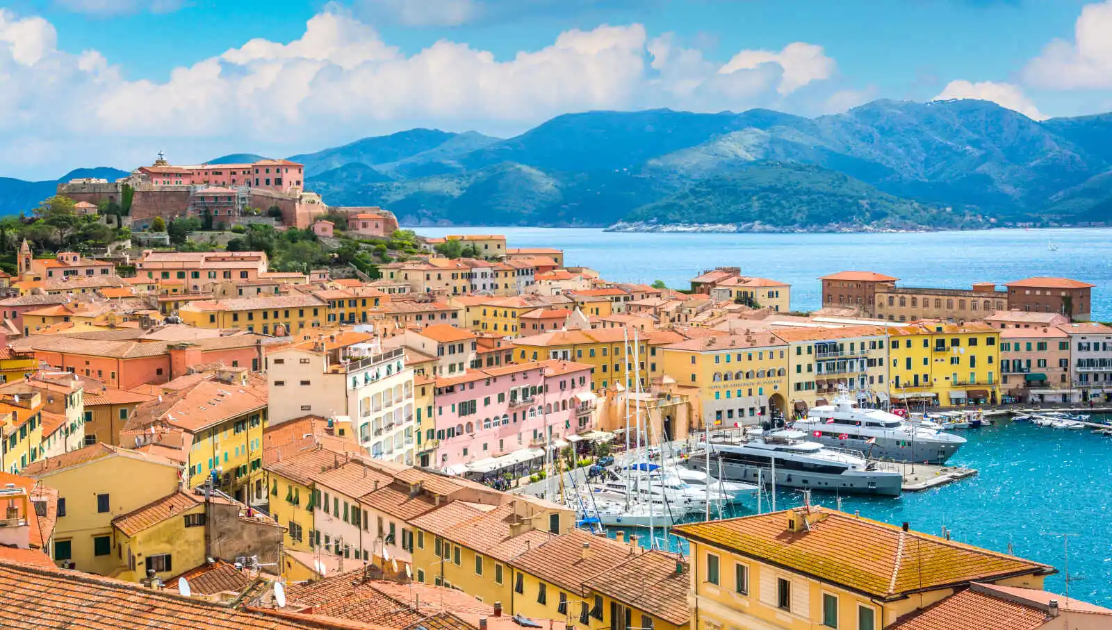 Portoferraio,ÎIle d'Elbe, Toscane, Italie