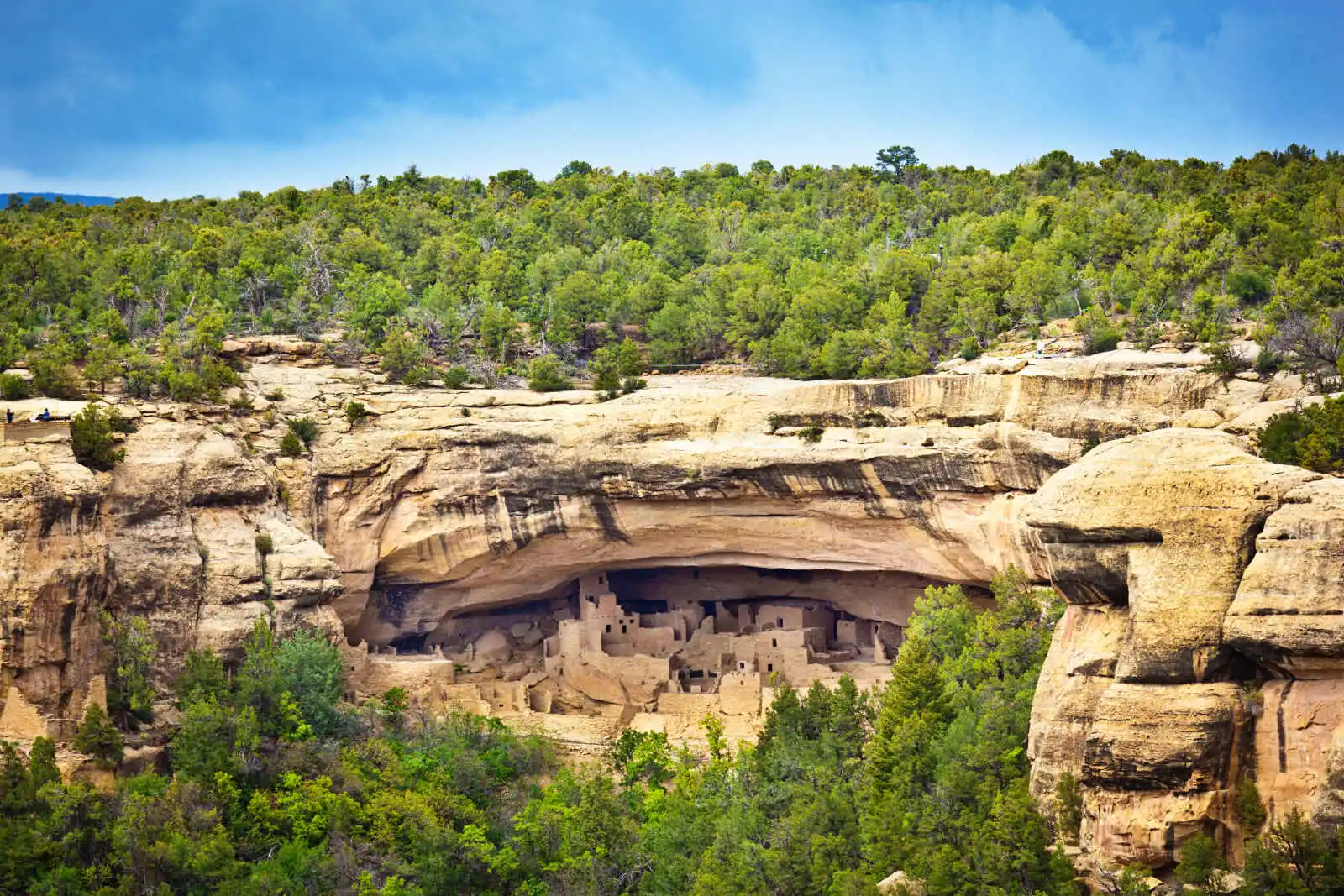 Parc national de Mesa Verde au Colorado, États-Unis