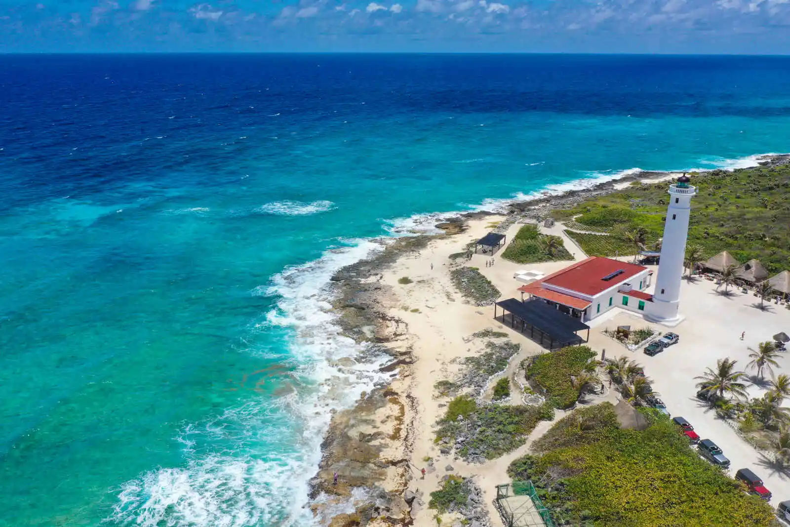Phare à Cozumel, Mexique