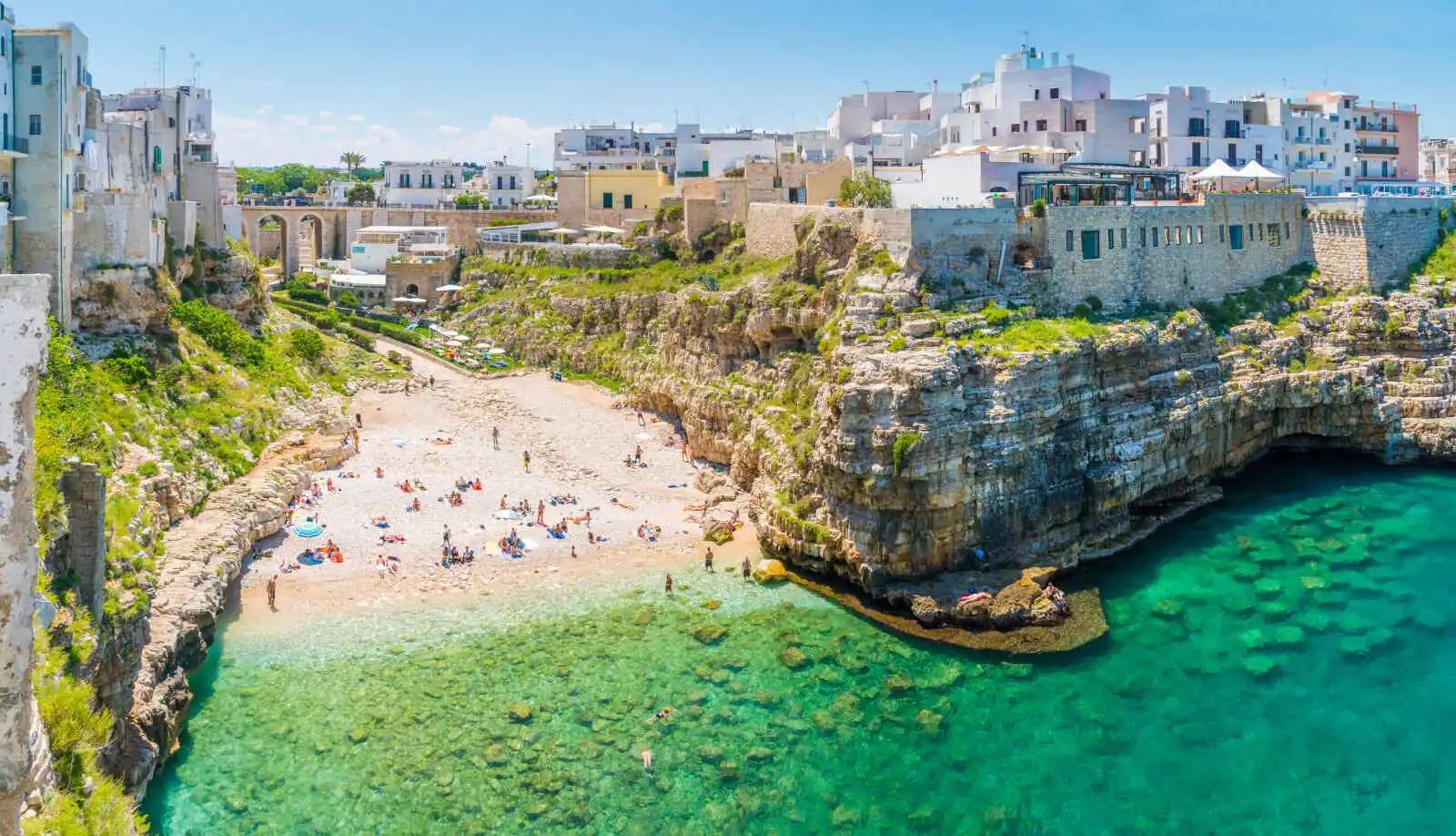 Polignano a Mare, Province de Bari, Les Pouilles, Italie