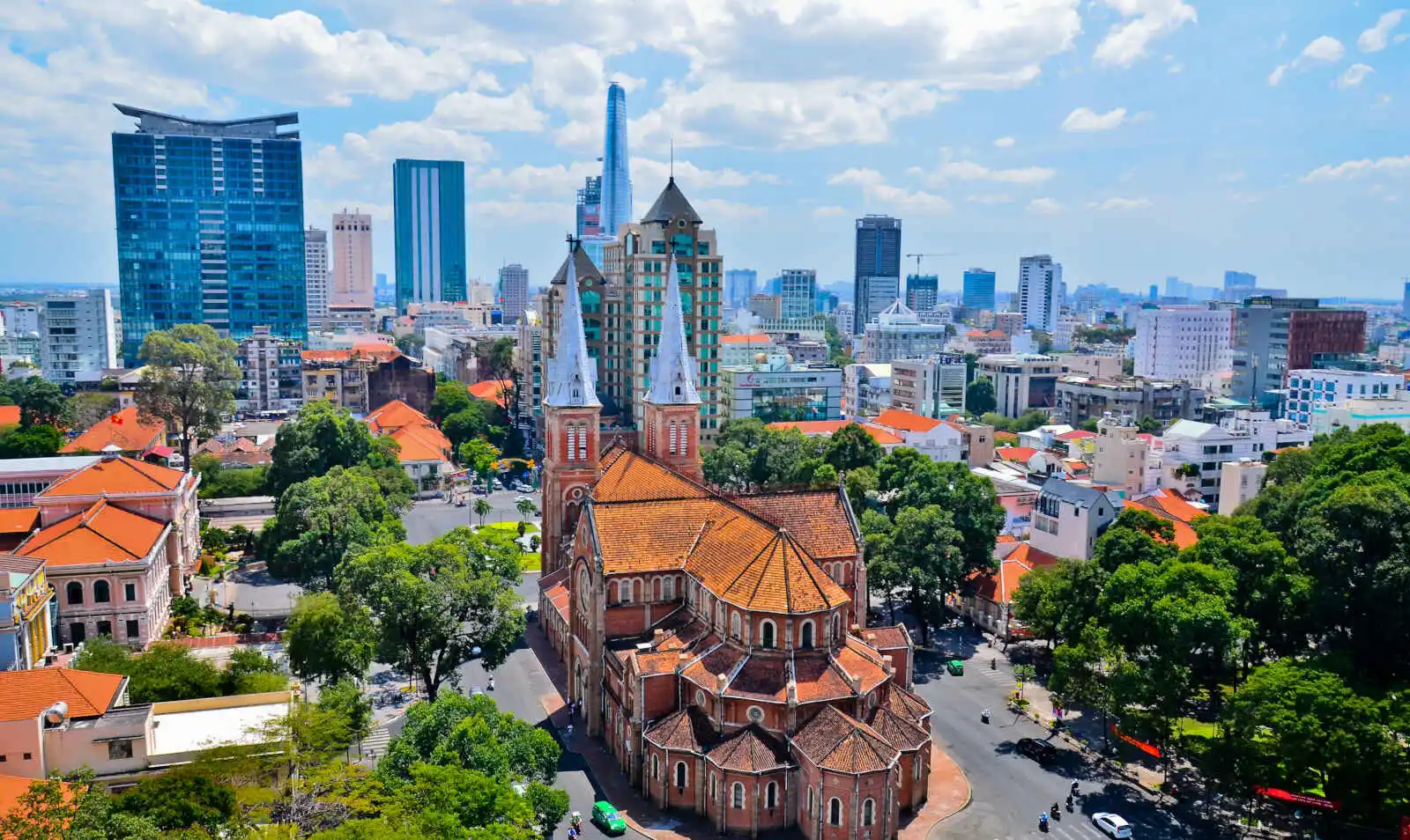 Cathédrale Notre-Dame, Ho Chi Minh Ville, Vietnam
