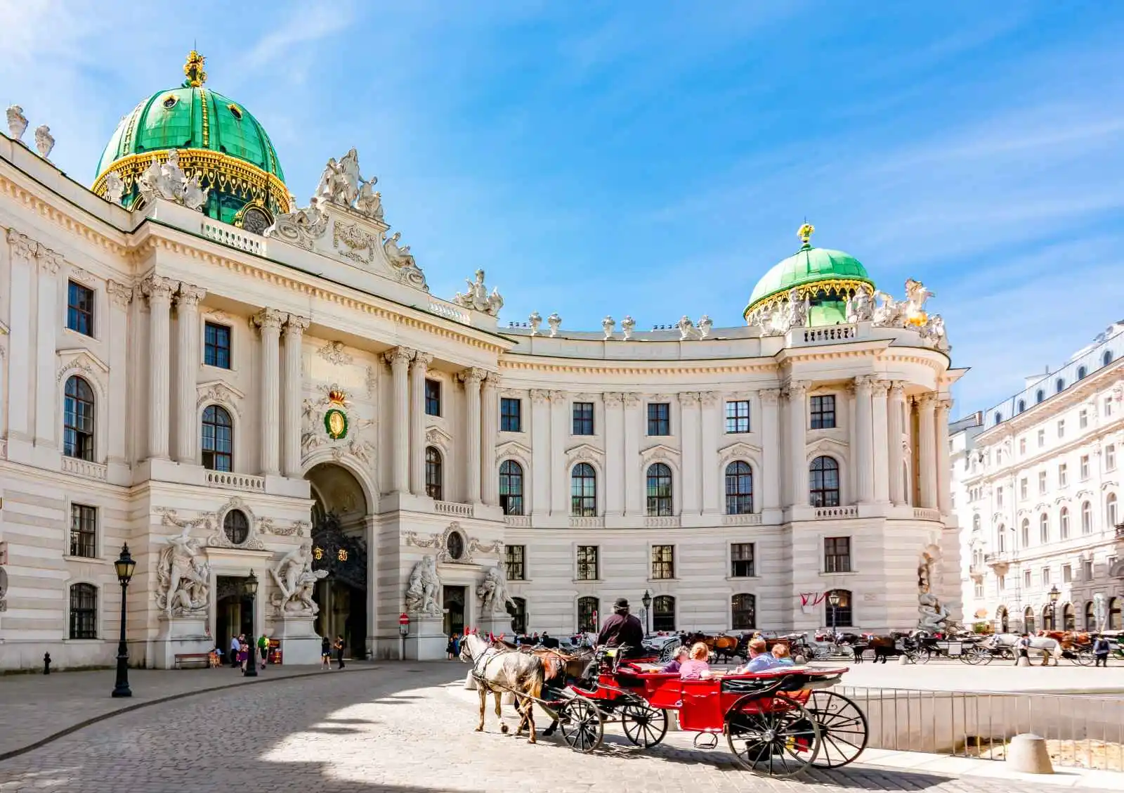 Palais de Hofburg, place Saint-Michael (Michaelerplatz), Vienne