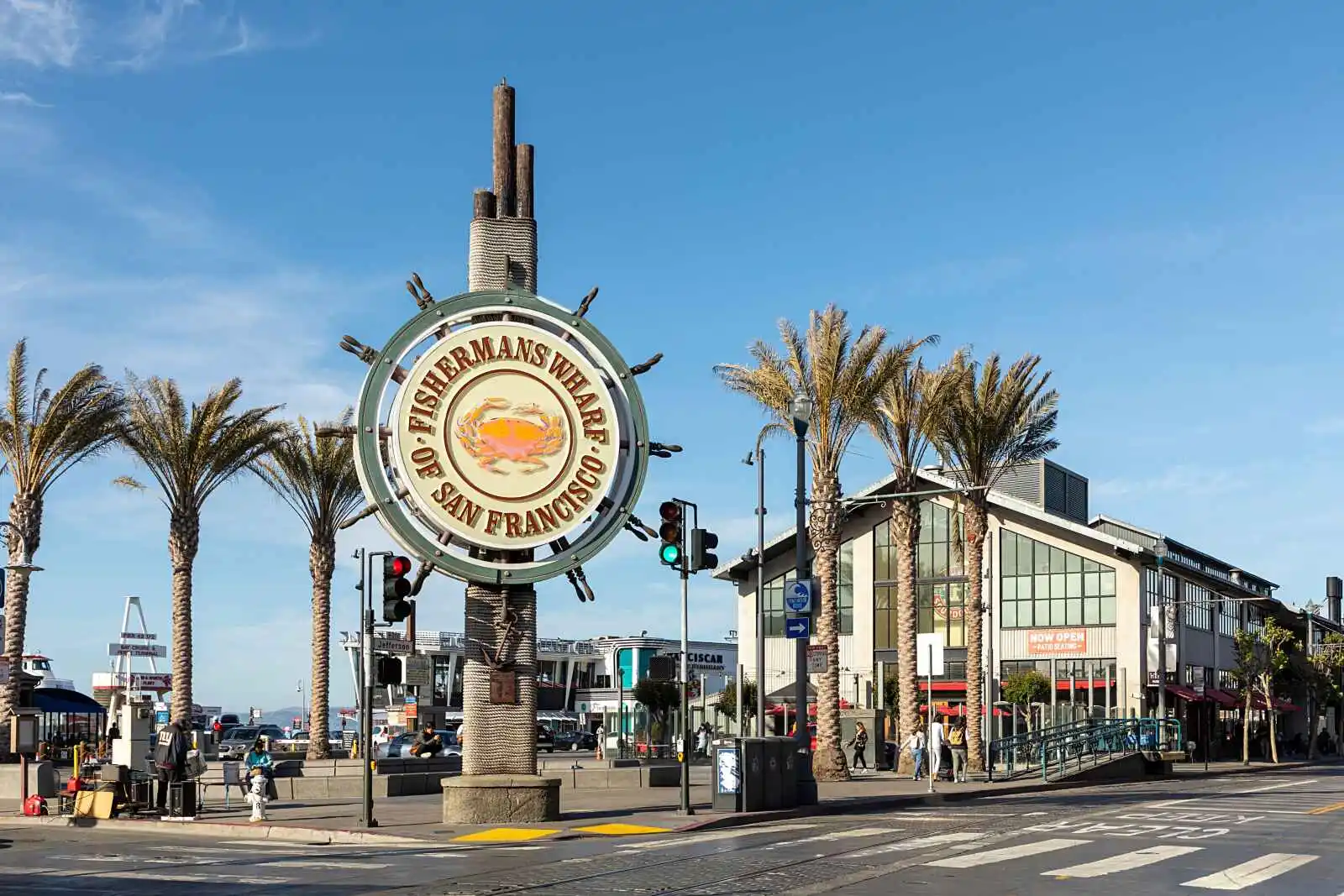 Quai, Fisherman's Wharf, San Francisco, Californie