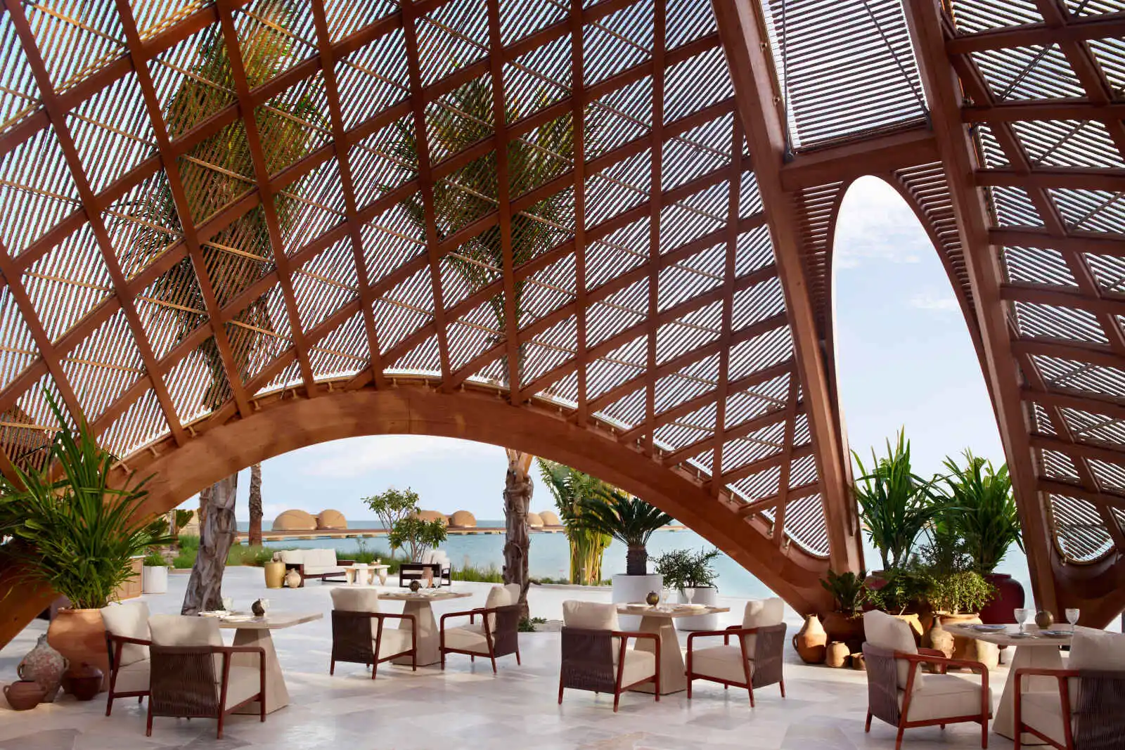 Restaurant, Restaurant, Nujuma a Ritz Carlton Reserve, Arabie Saoudite