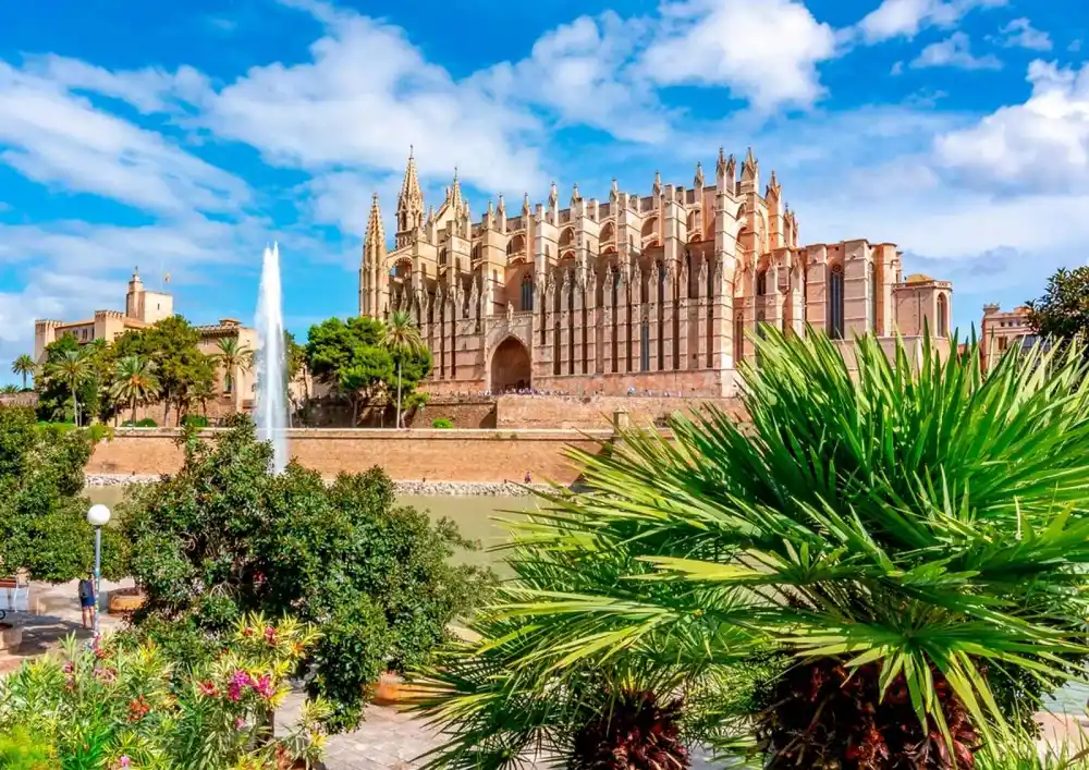Cathédrale Santa Maria de Palma (La Seu), Palma de Majorque, Espagne