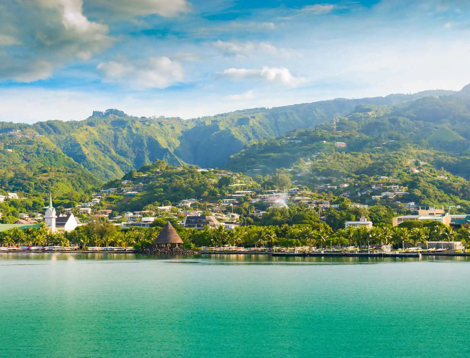 Paysage Papeete, Tahiti
