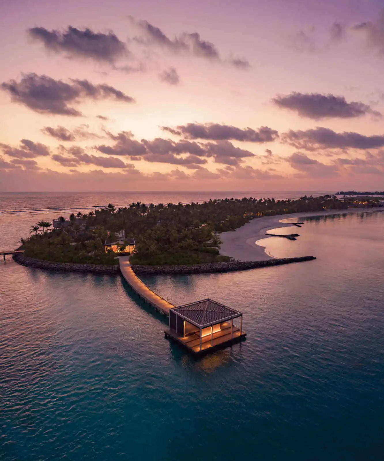 Ponton d'arrivée, The Ritz-Carlton Maldives, Fari Islands