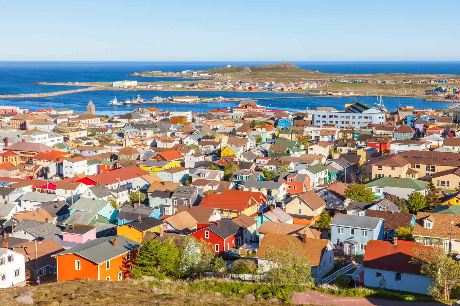 Ville de Saint-Pierre, Saint Pierre et Miquelon, France