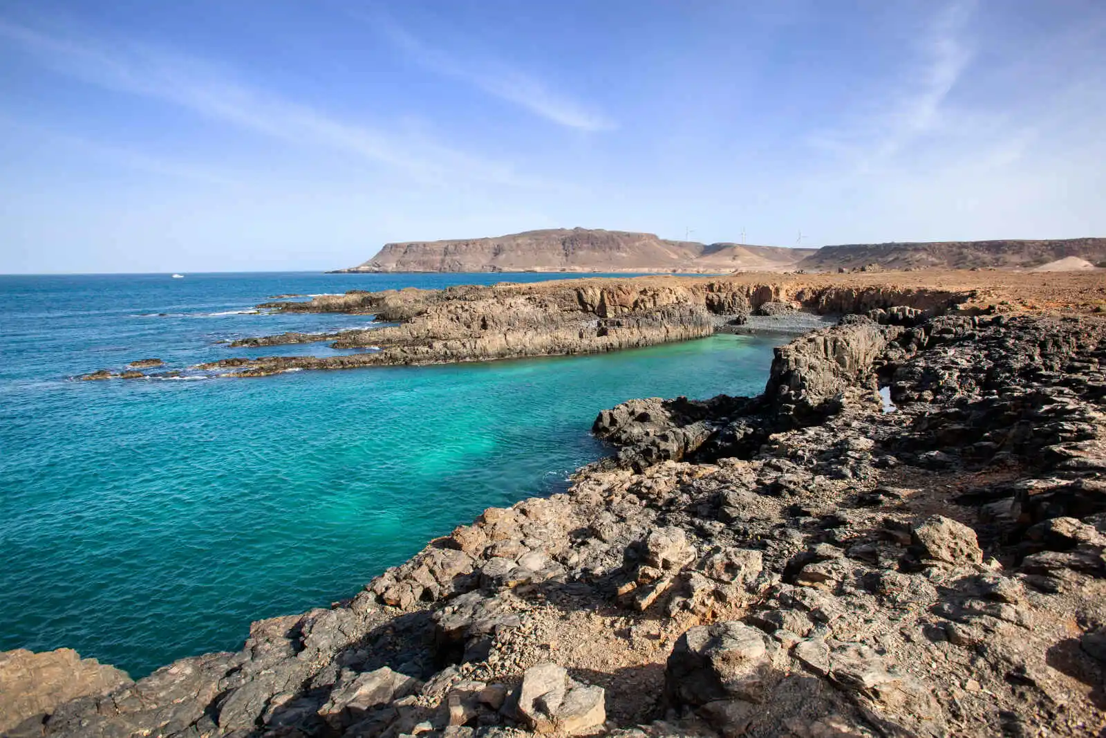 Baie de Sal Rei, île de Boa vista, Cap-Vert