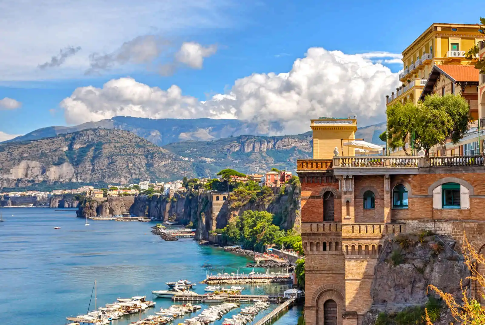 Cote de Sorrente, Italie