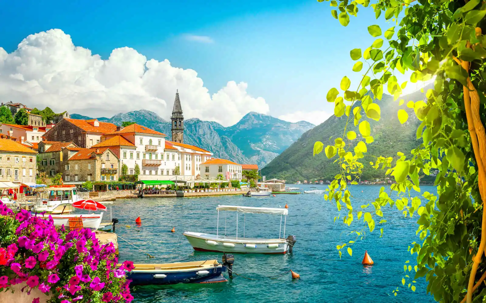 Baie de Kotor, Bouches de Kotor, Perast, Monténégro