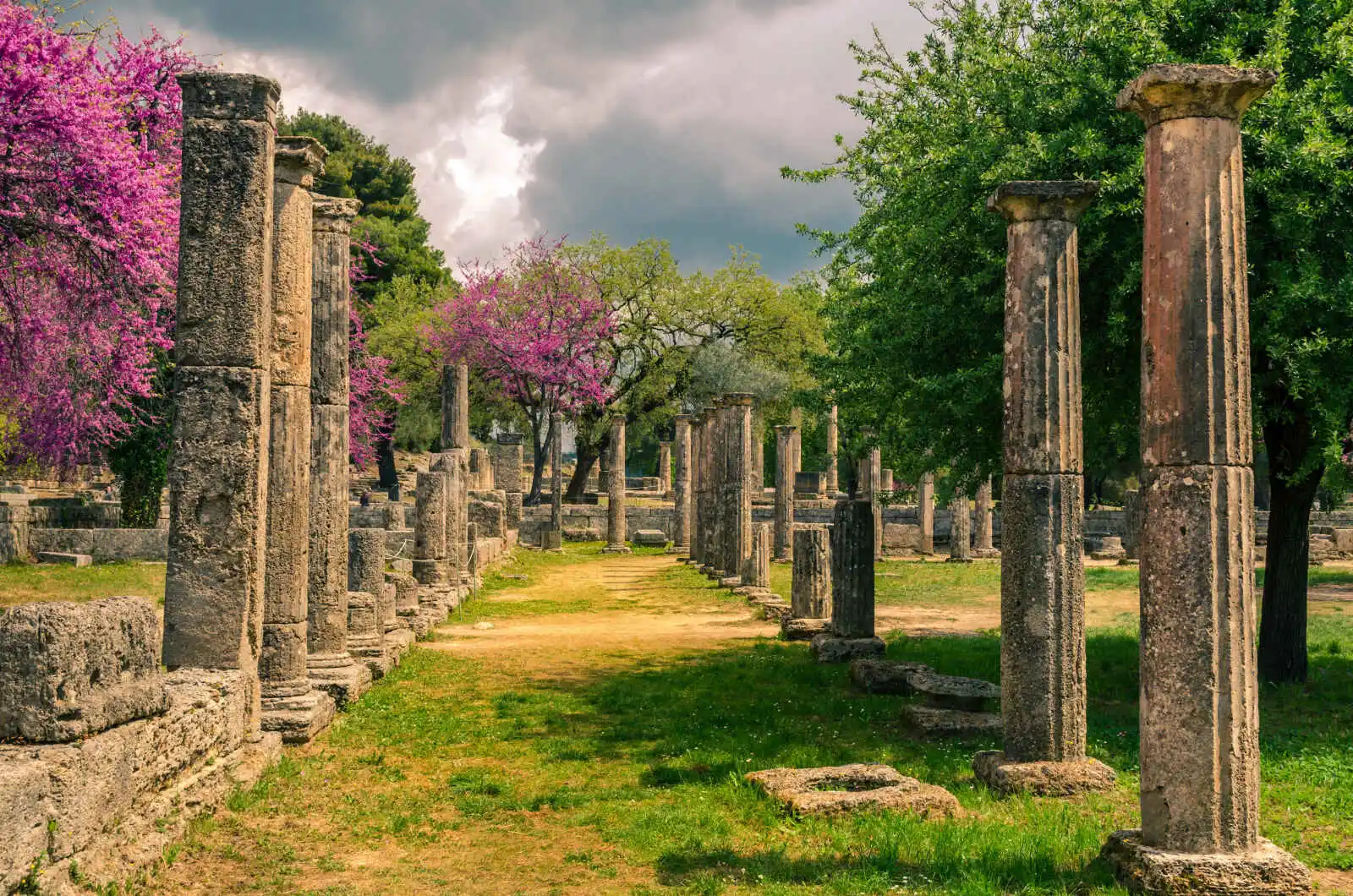 Olympie, Grèce.