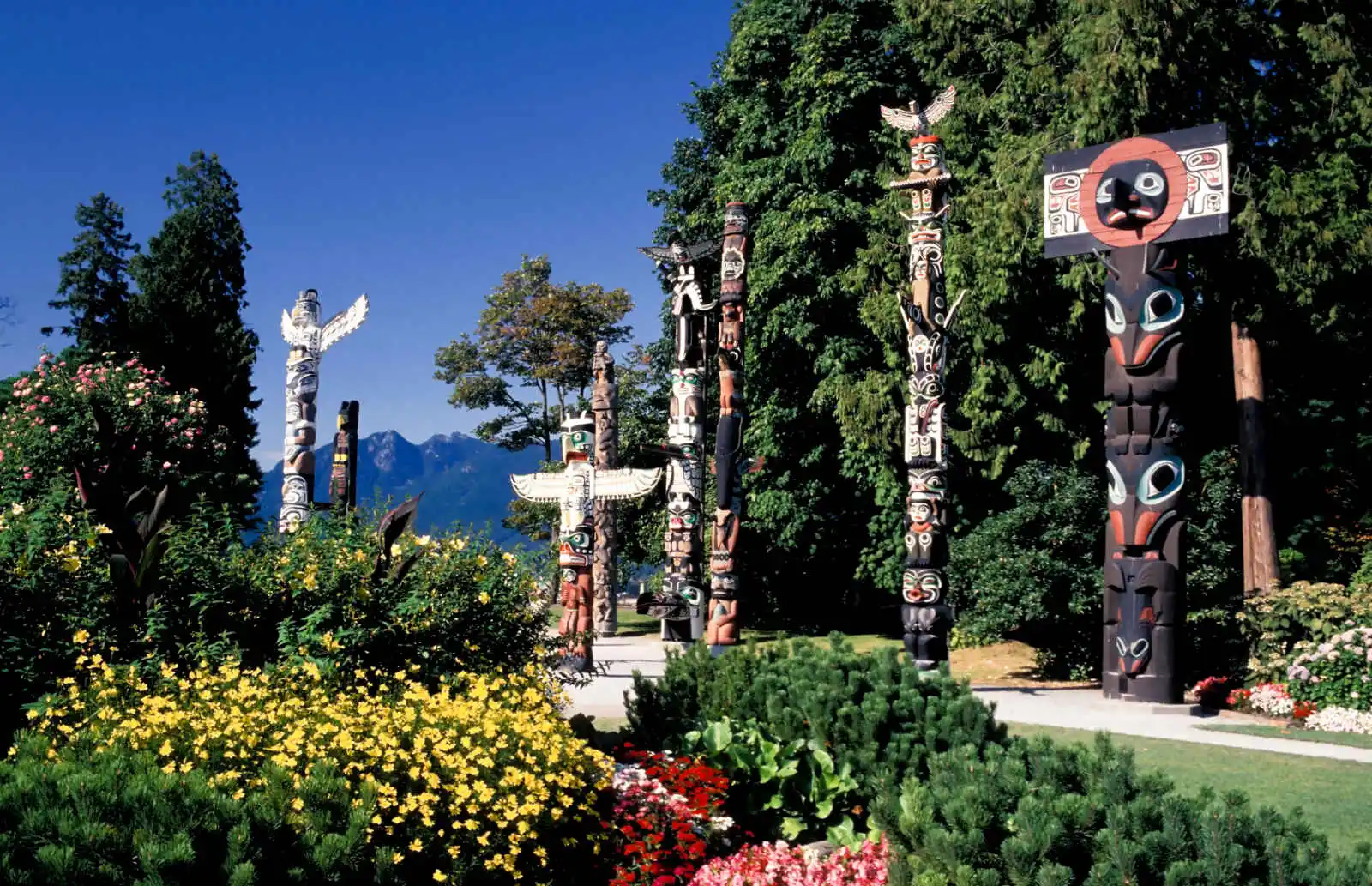 Totems, Parc Stanley, Vancouver