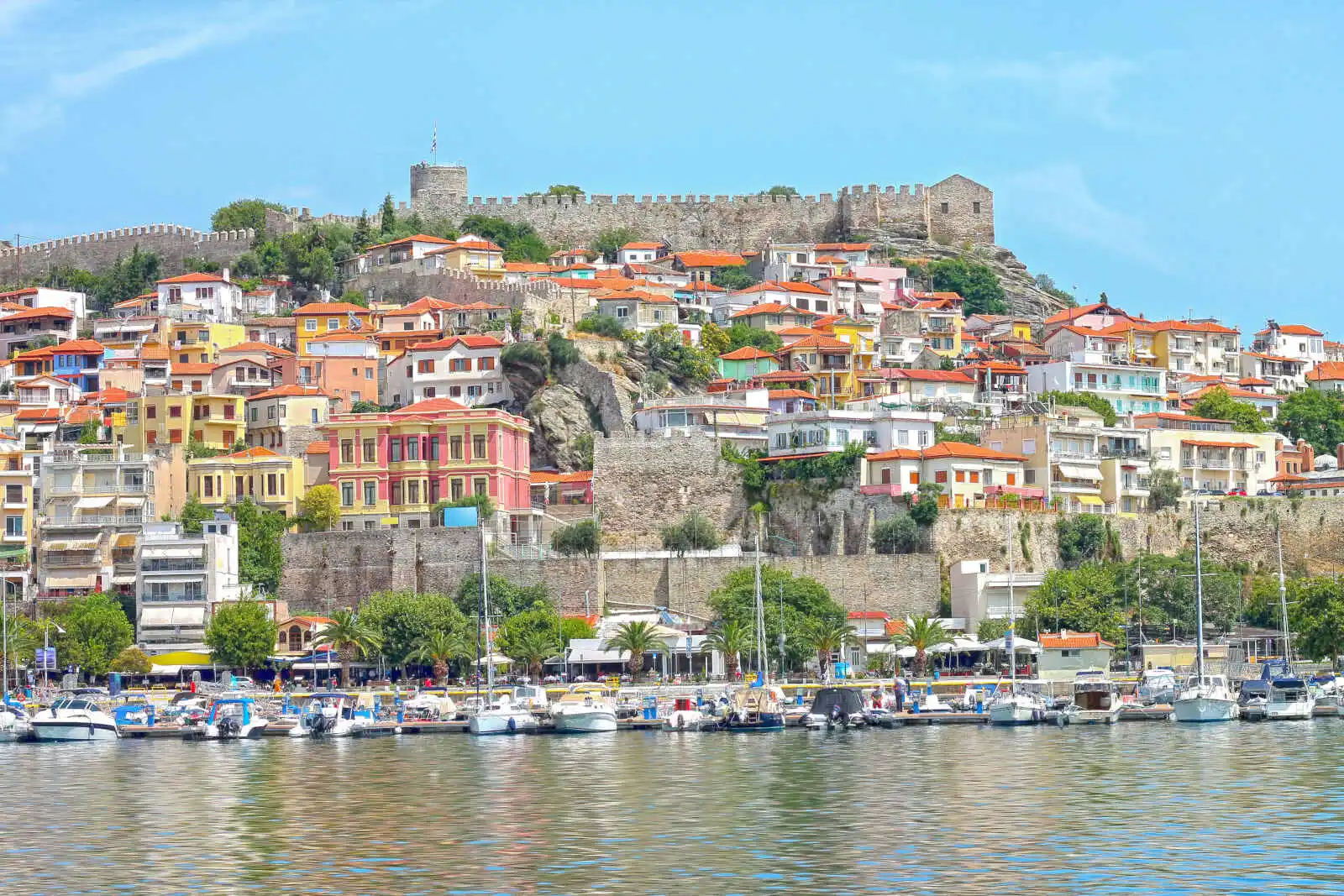 Forteresse et port de Kavala, Grèce