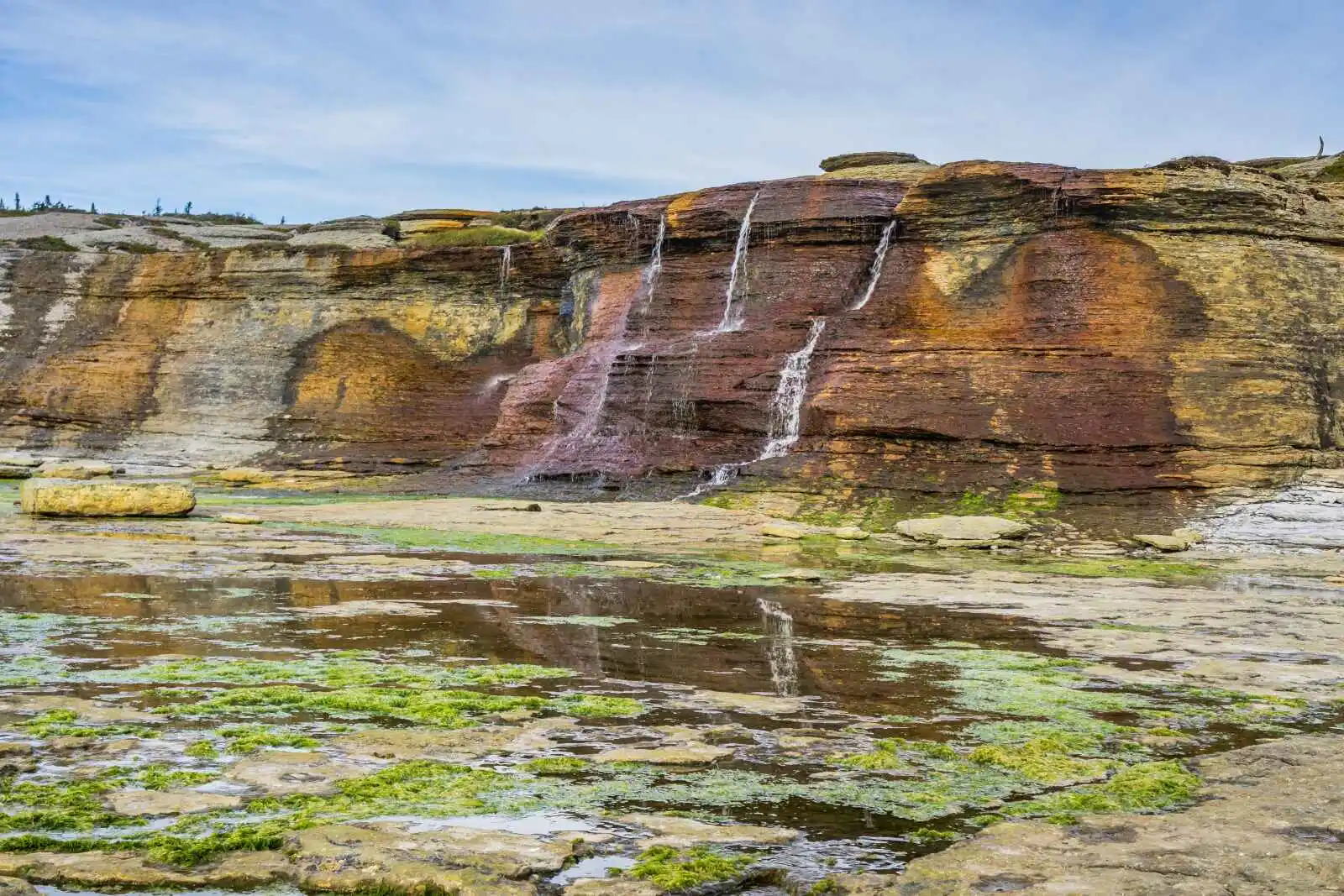 Cascades de Cap Ferre, Havre St Pierre, Québec, Canada