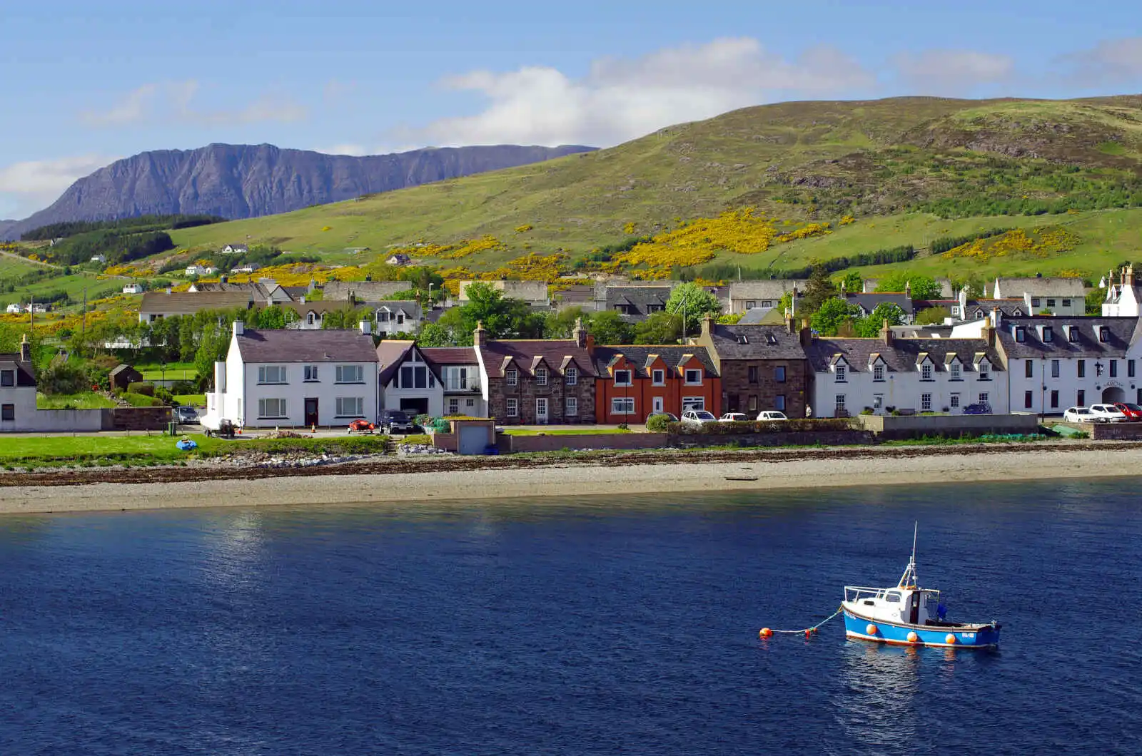 Port d'Ullapool, Écosse Royaume-Uni