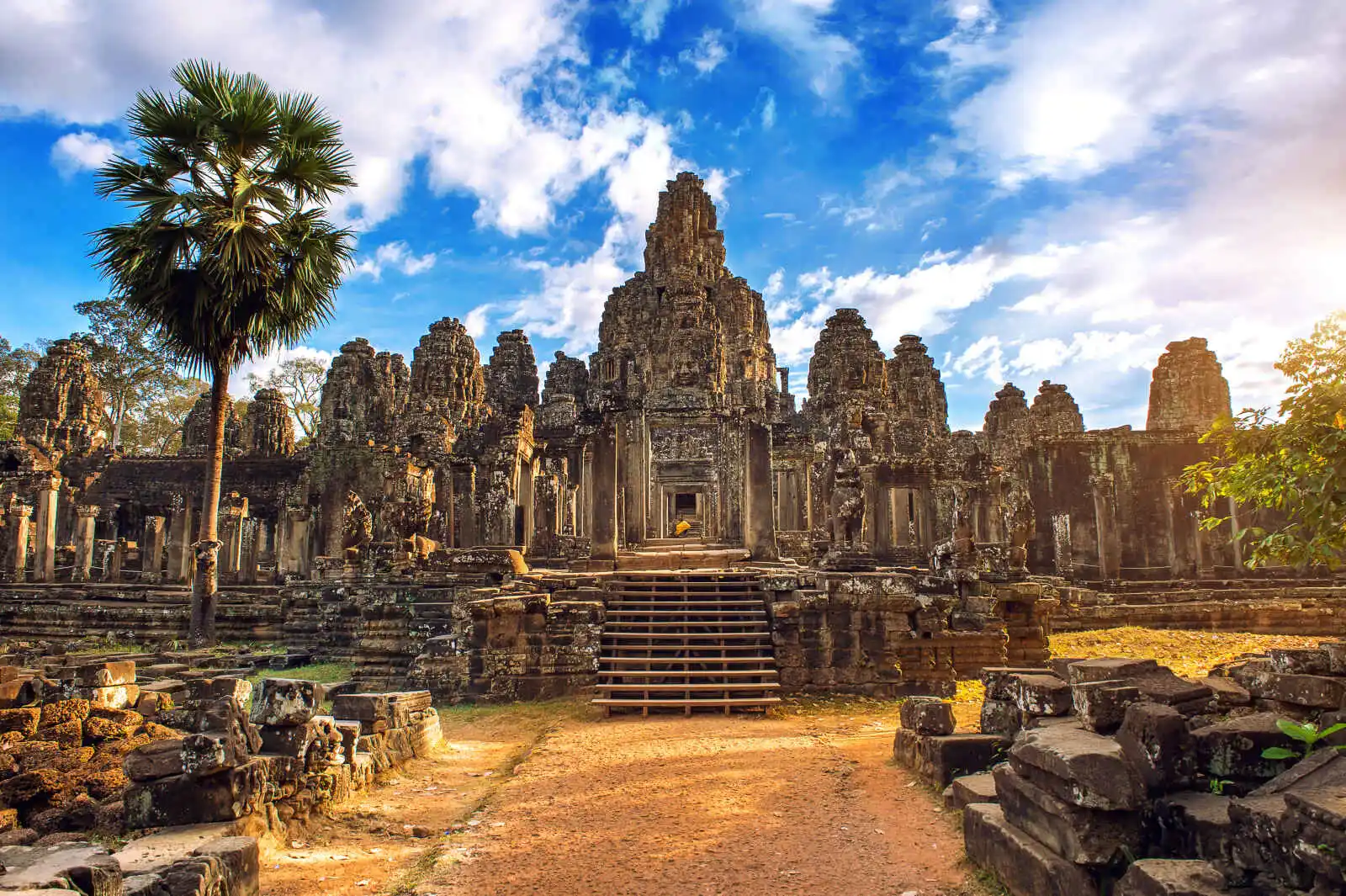 Temple Bayon, Angkor Wat, Siem Reap, Cambodge