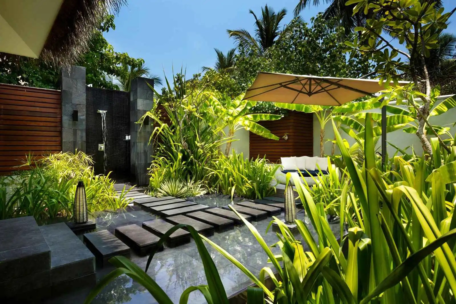 Terrasse, villa, Niyama Private Islands Maldives