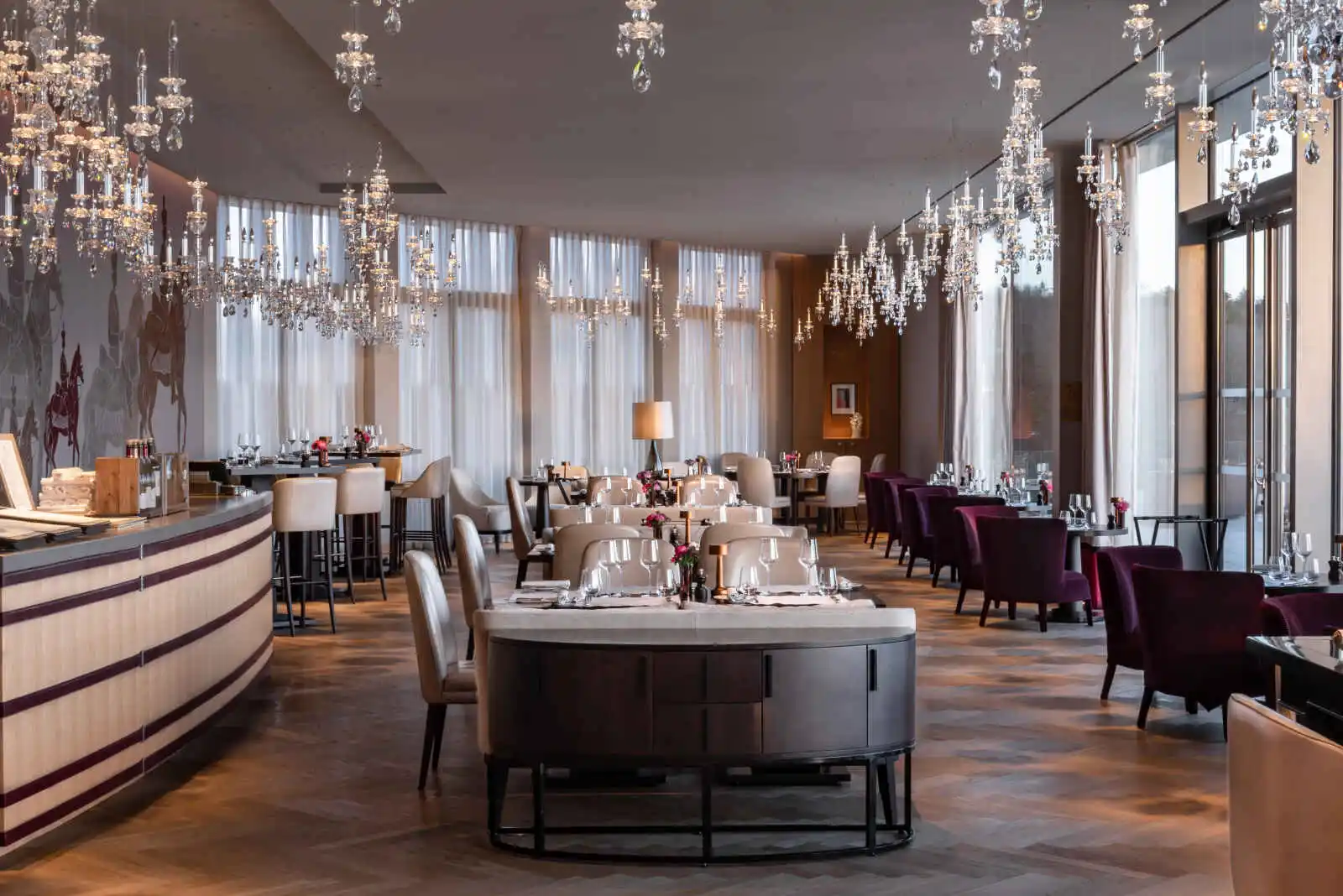 Restaurant Le Bellevue, hôtel Royal Champagne Hotel & Spa