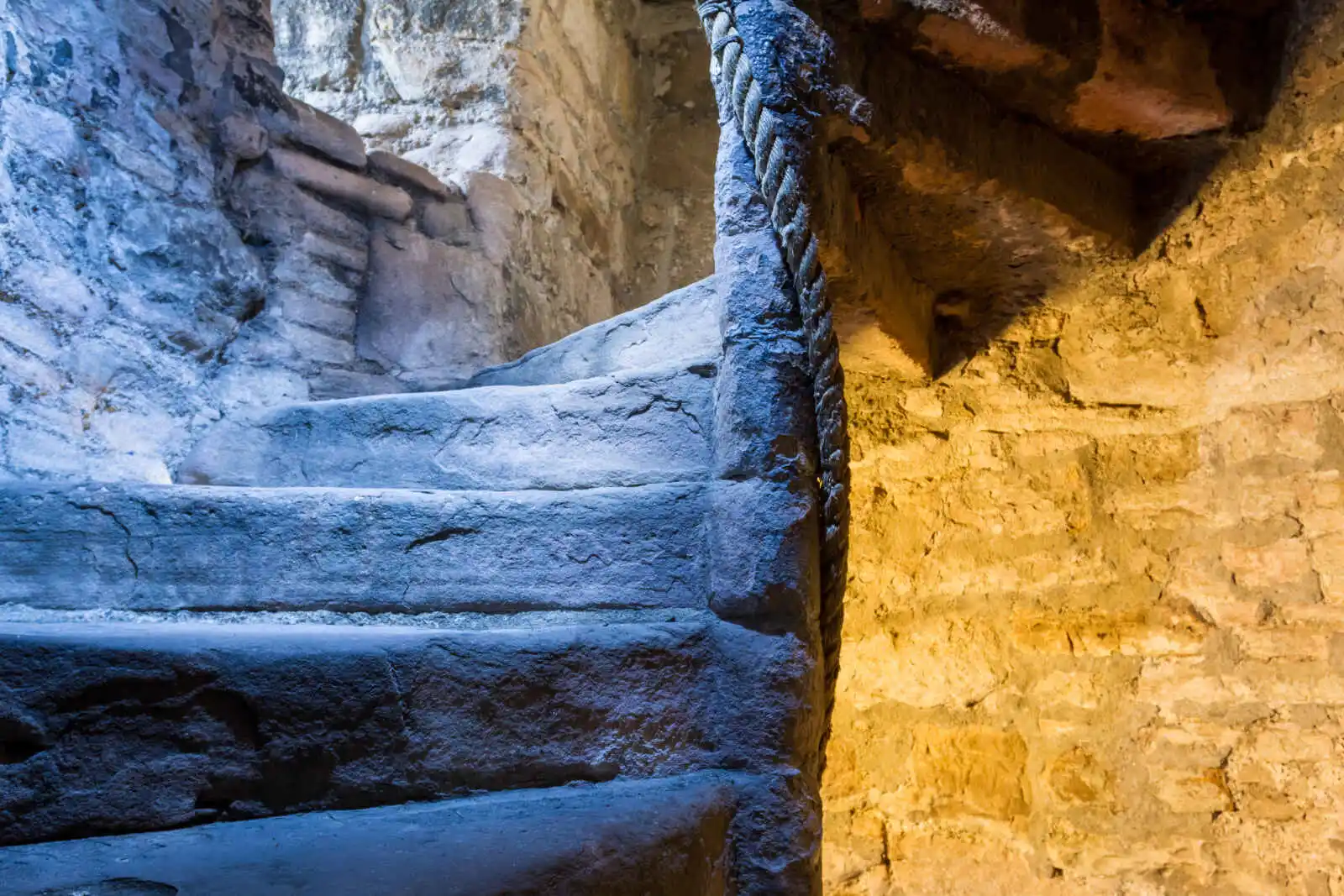Escalier, pierre, Écosse