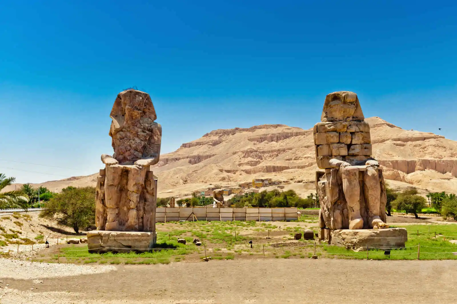 Colosses de Memnon, Vallée des Rois, Louxor