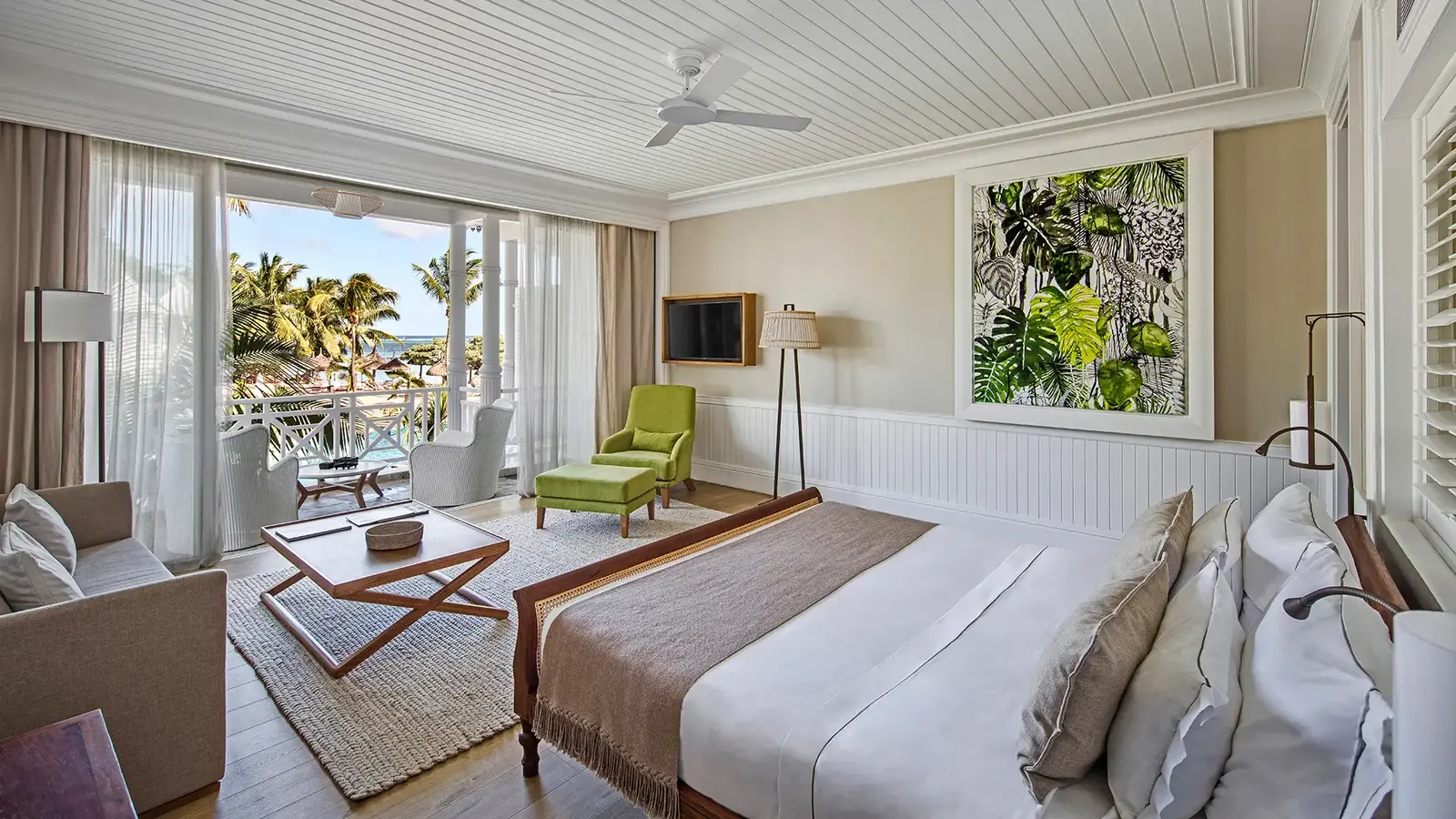 Image Suite deluxe jardin, vue mer ou front de mer