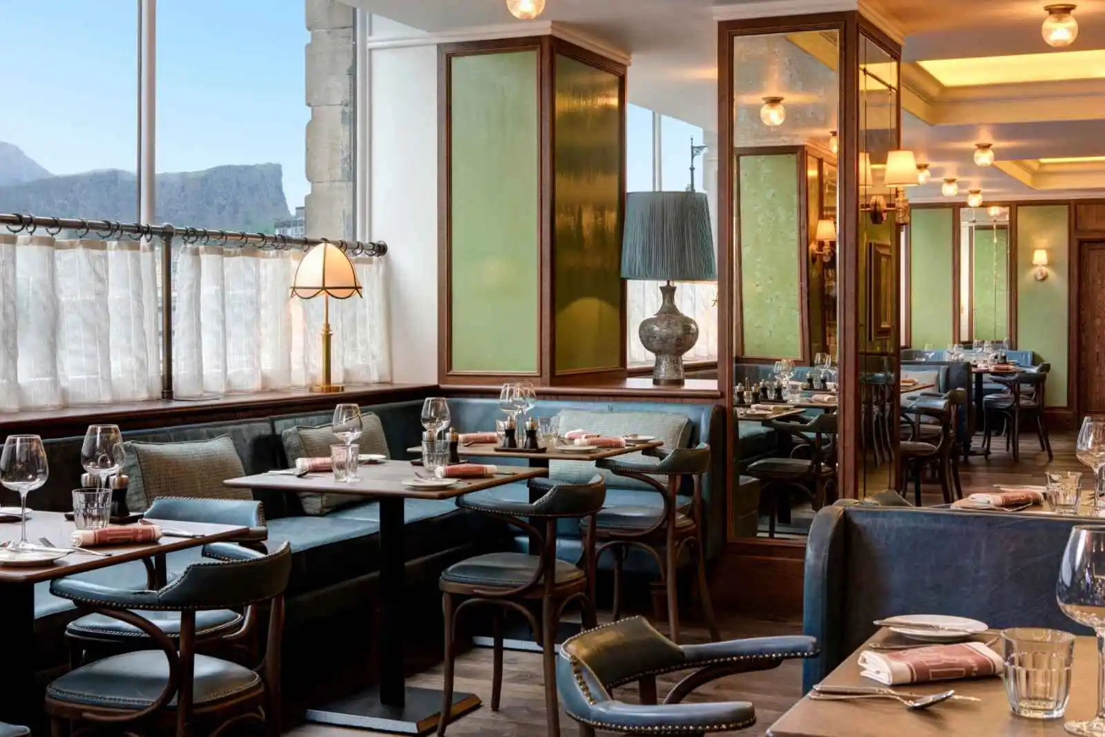 Un des restaurants de l'hôtel, hôtel The Balmoral, Edimbourg