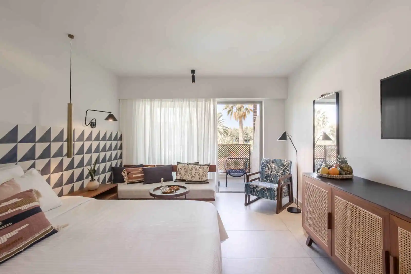 Image Bungalow vue piscine