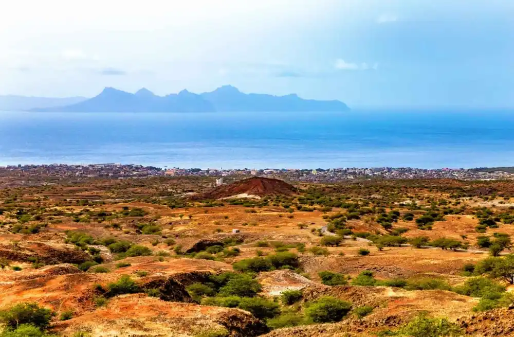 Paysage près de Porto Novo, île Santo Antão, Cap Vert