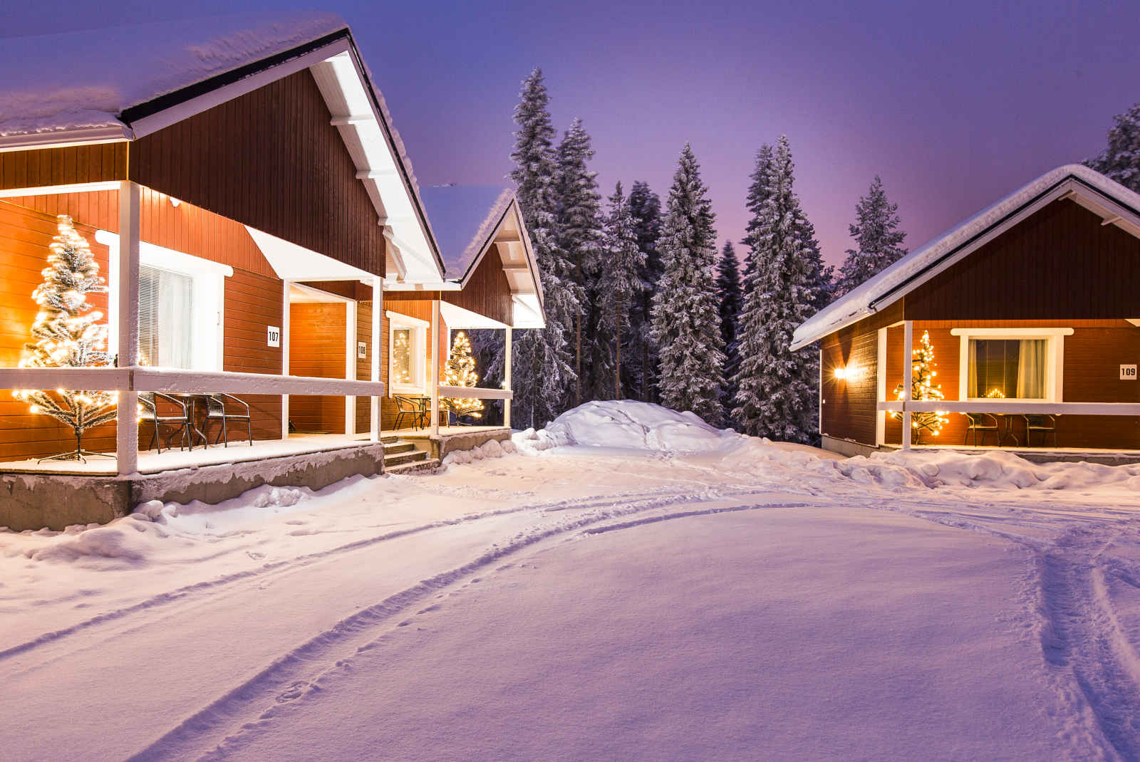 Séjour Finlande - Les chalets du Village du Père Noël