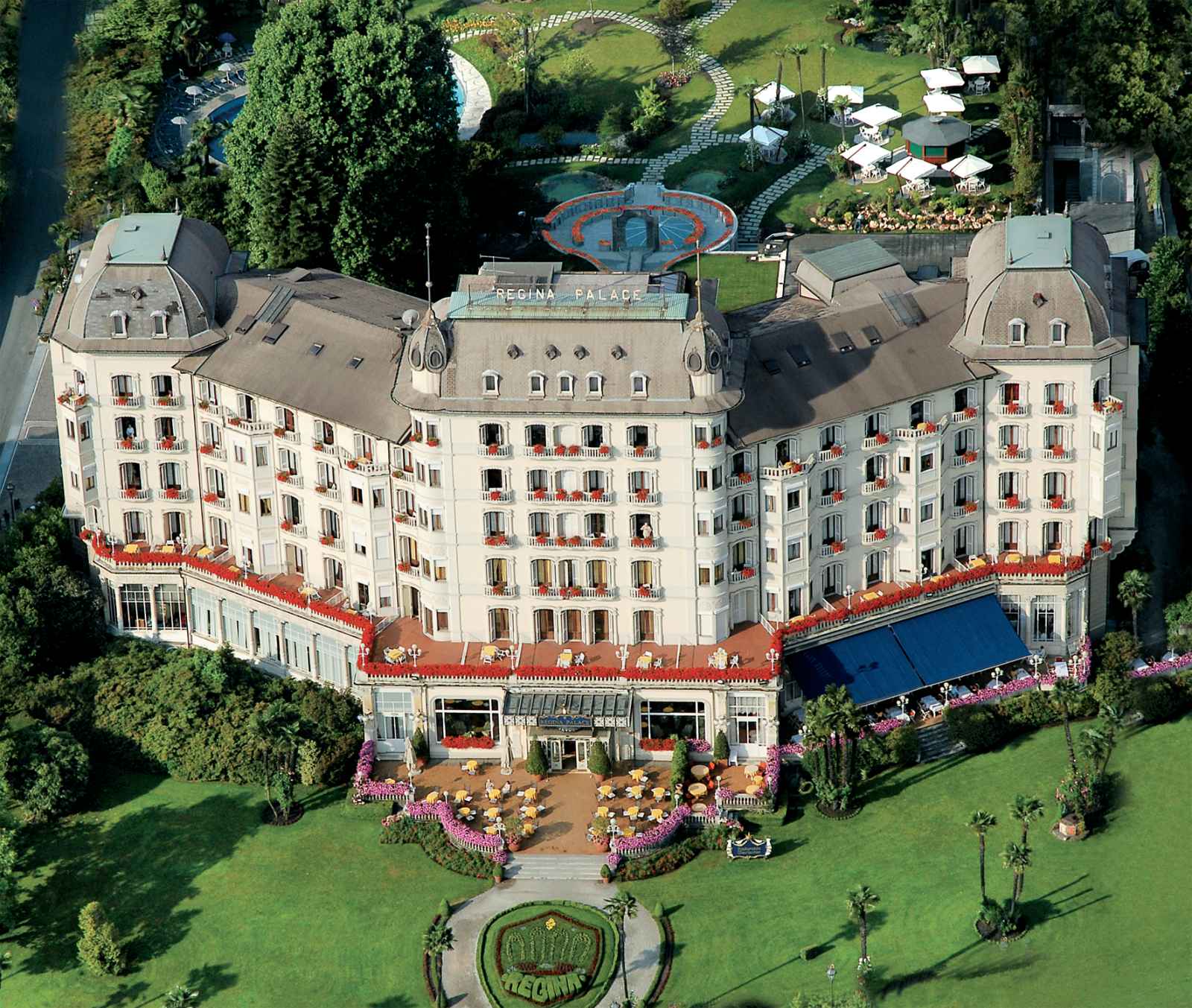 Italie - Piedmont - Stresa - Région des Lacs - Lac Majeur - Hôtel Regina Palace 4*