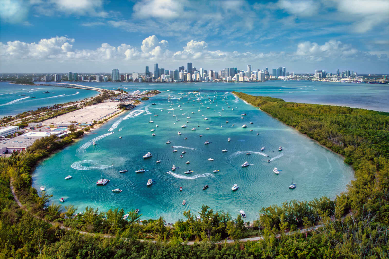 Baie de Biscayne, Miami, Floride, États-Unis