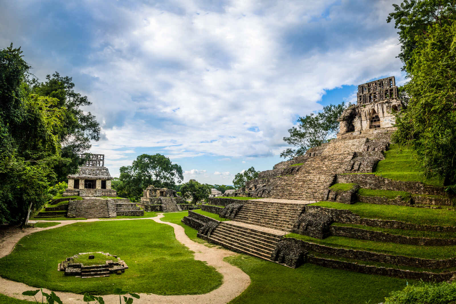 Site de Palenque, Chiapas, Mexico