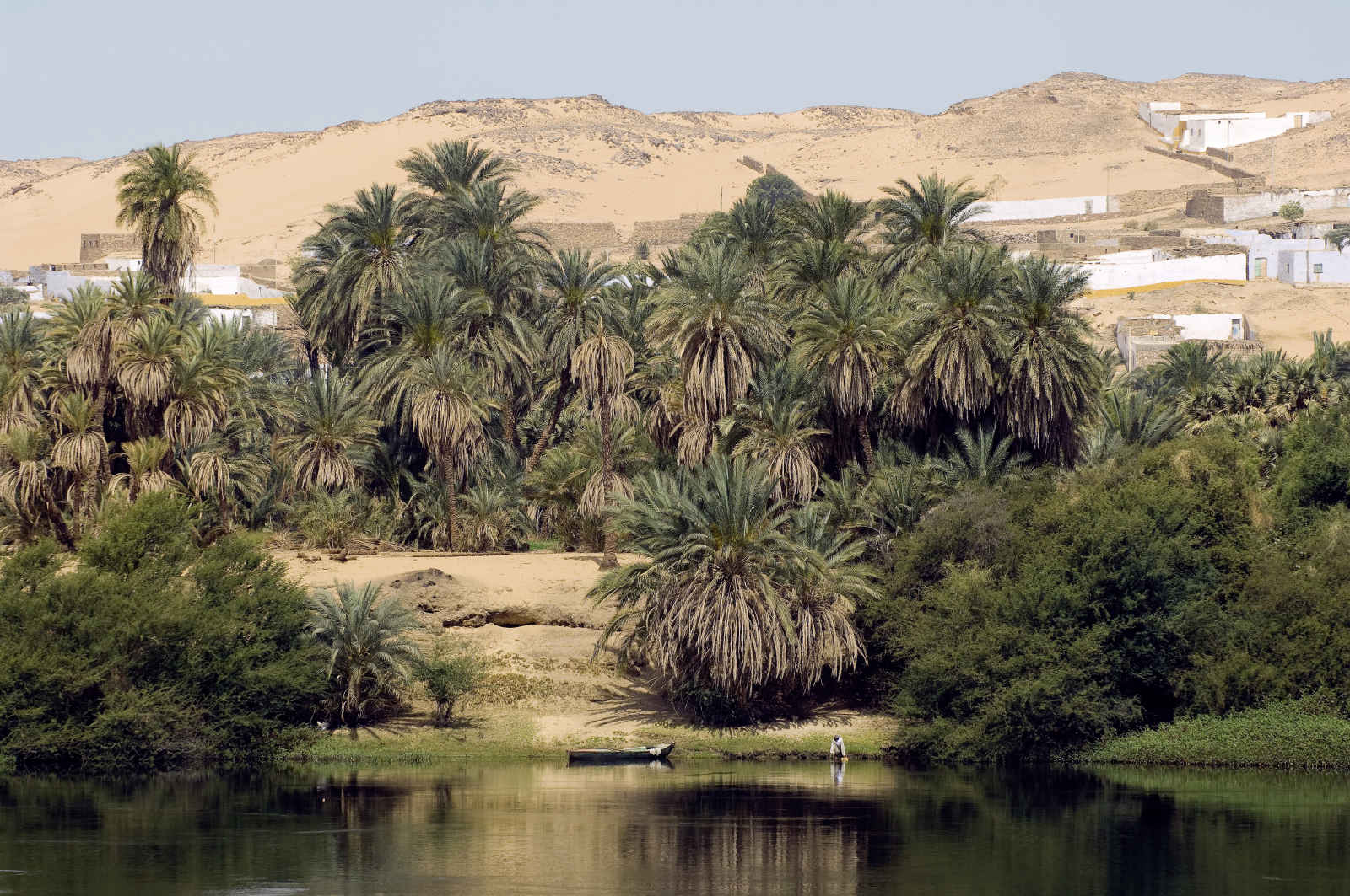 Nil, entre Kom Ombo et Assouan, Egypte, Afrique