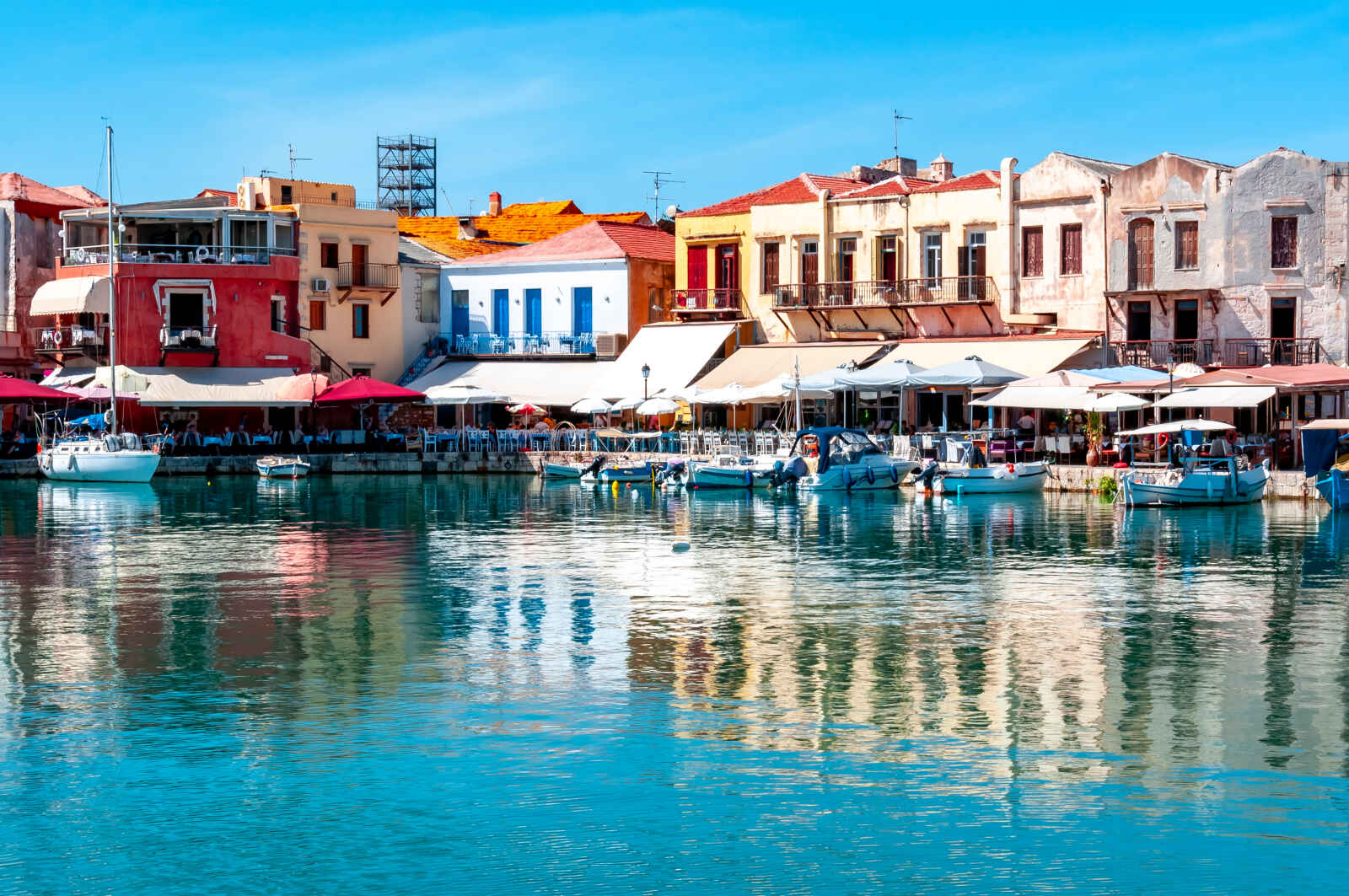 Port de Réthymnon, Crète, Grèce